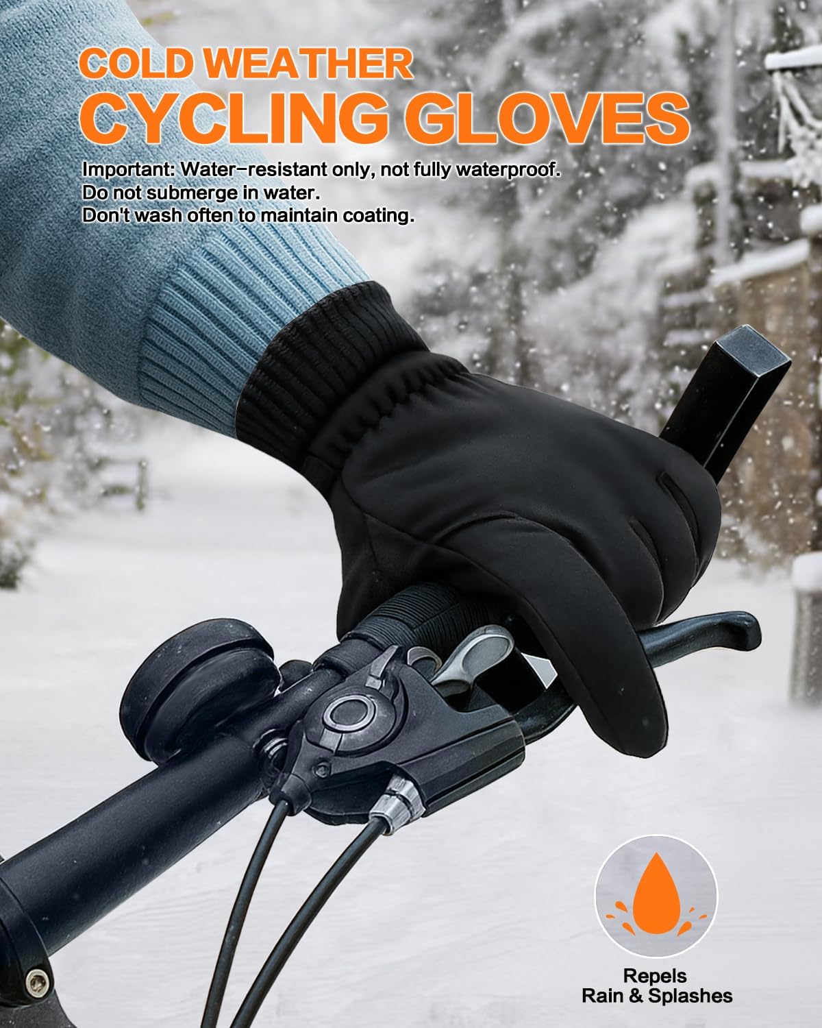 FEWTUR Guantes de invierno para hombres y mujeres en clima frío - G...
