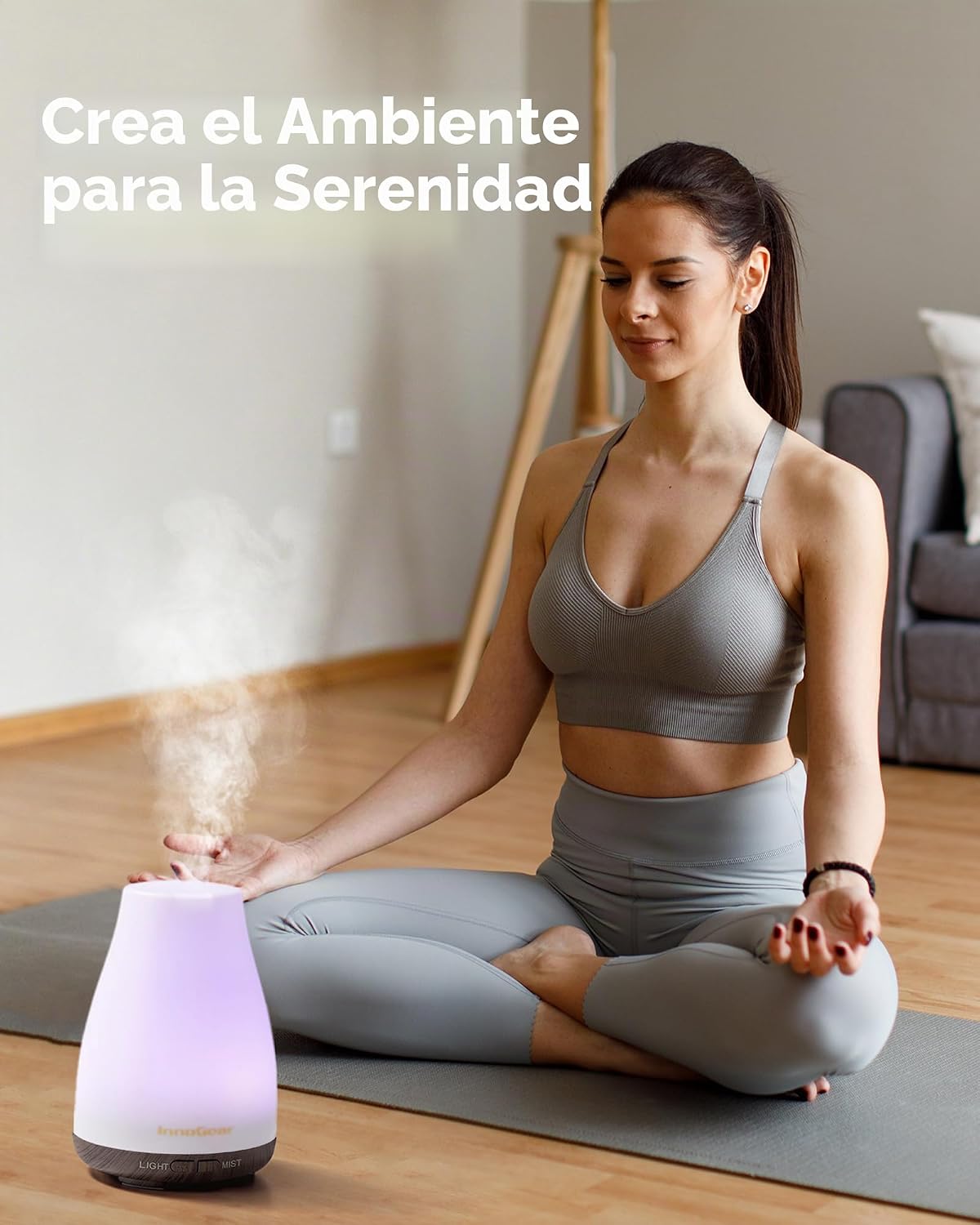 InnoGear Difusor de aceite esencial, difusores ultrasónicos para el...