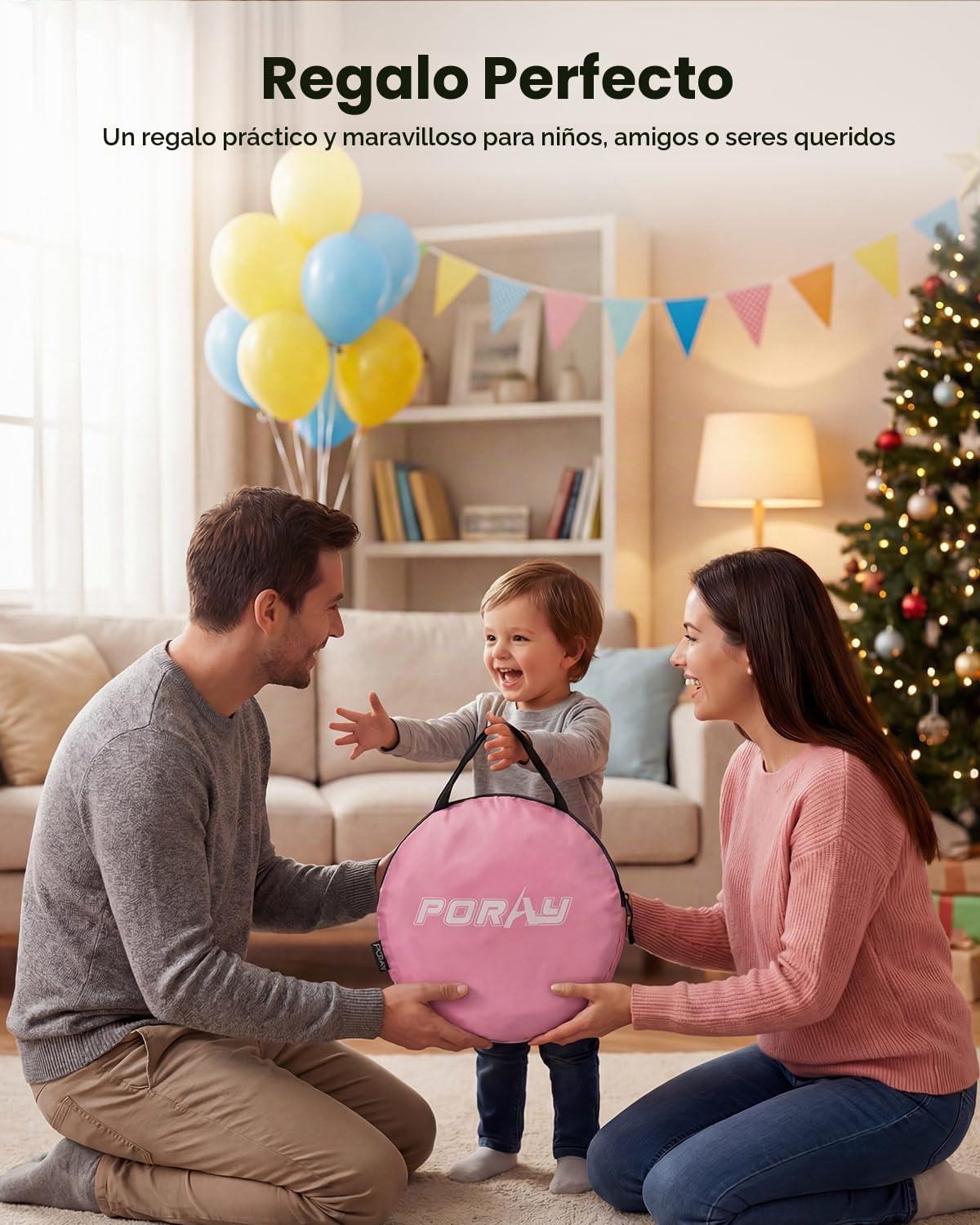 Poray Tienda de campaña emergente para bebé Tienda de privacidad pa...