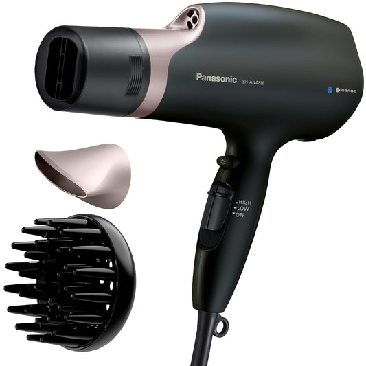 Panasonic Nanoe Secador de Pelo de Salón, Boquilla Oscilante de Sec...