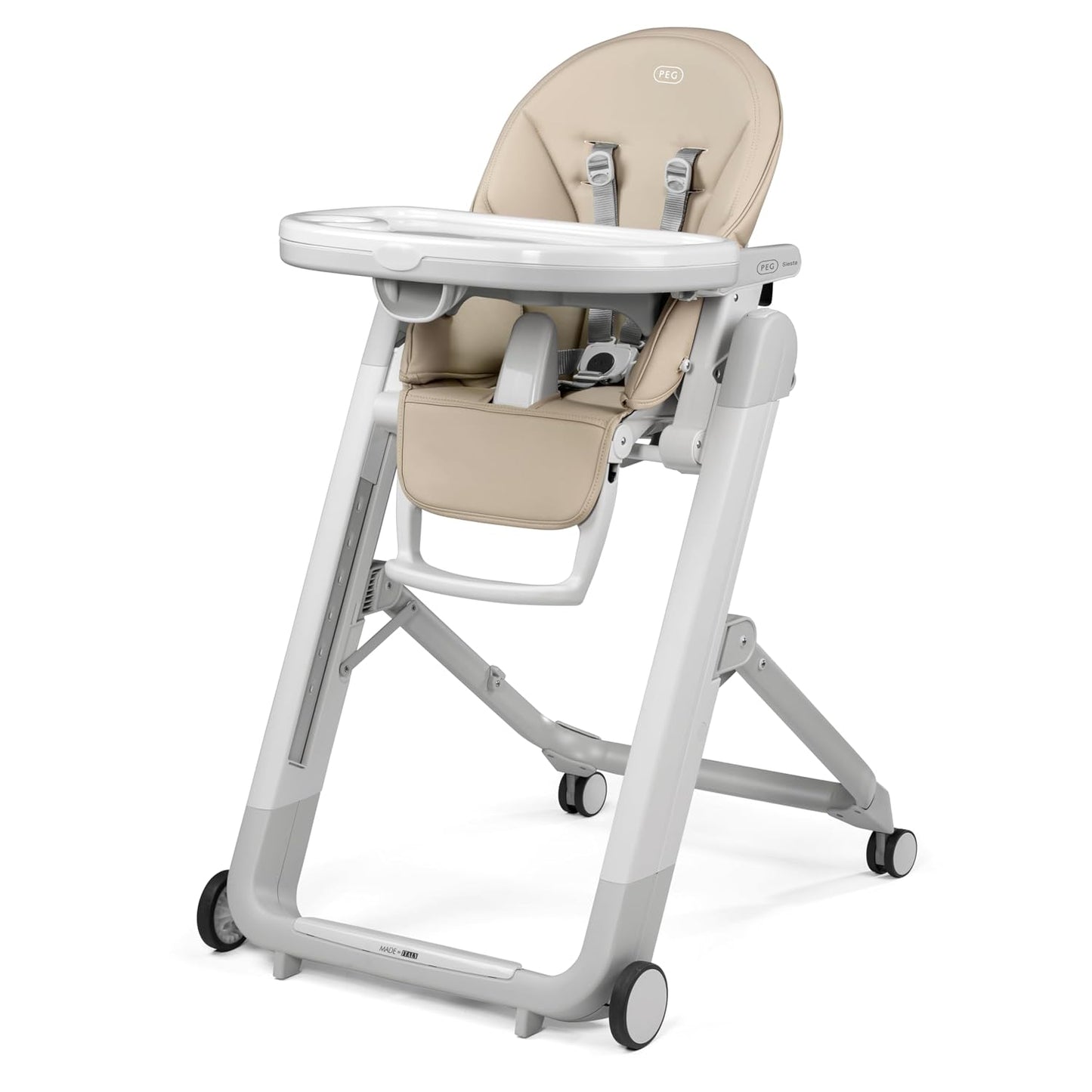 Peg Perego Siesta, Silla Alta Plegable y Reclinable Crece con el Be...