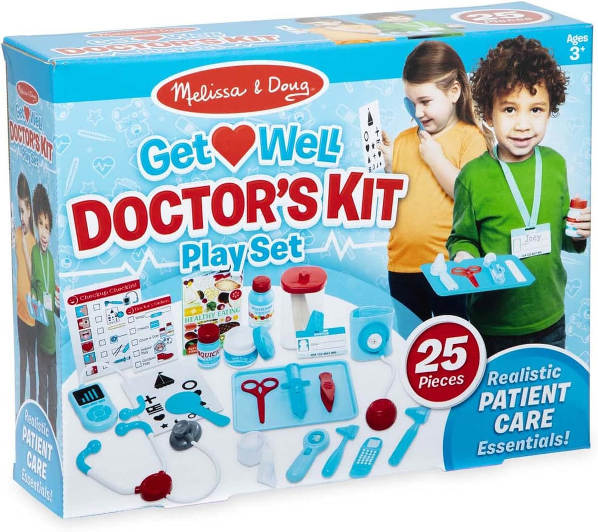 Melissa &amp; Doug Medical Play Bundle - Kit de dentista Super Smil...