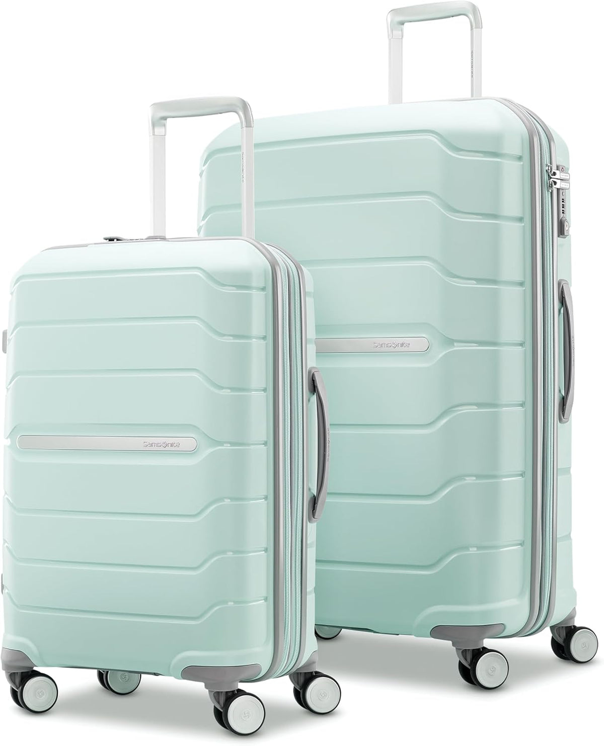 Samsonite Freeform Hardside expandible con ruedas giratorias dobles...