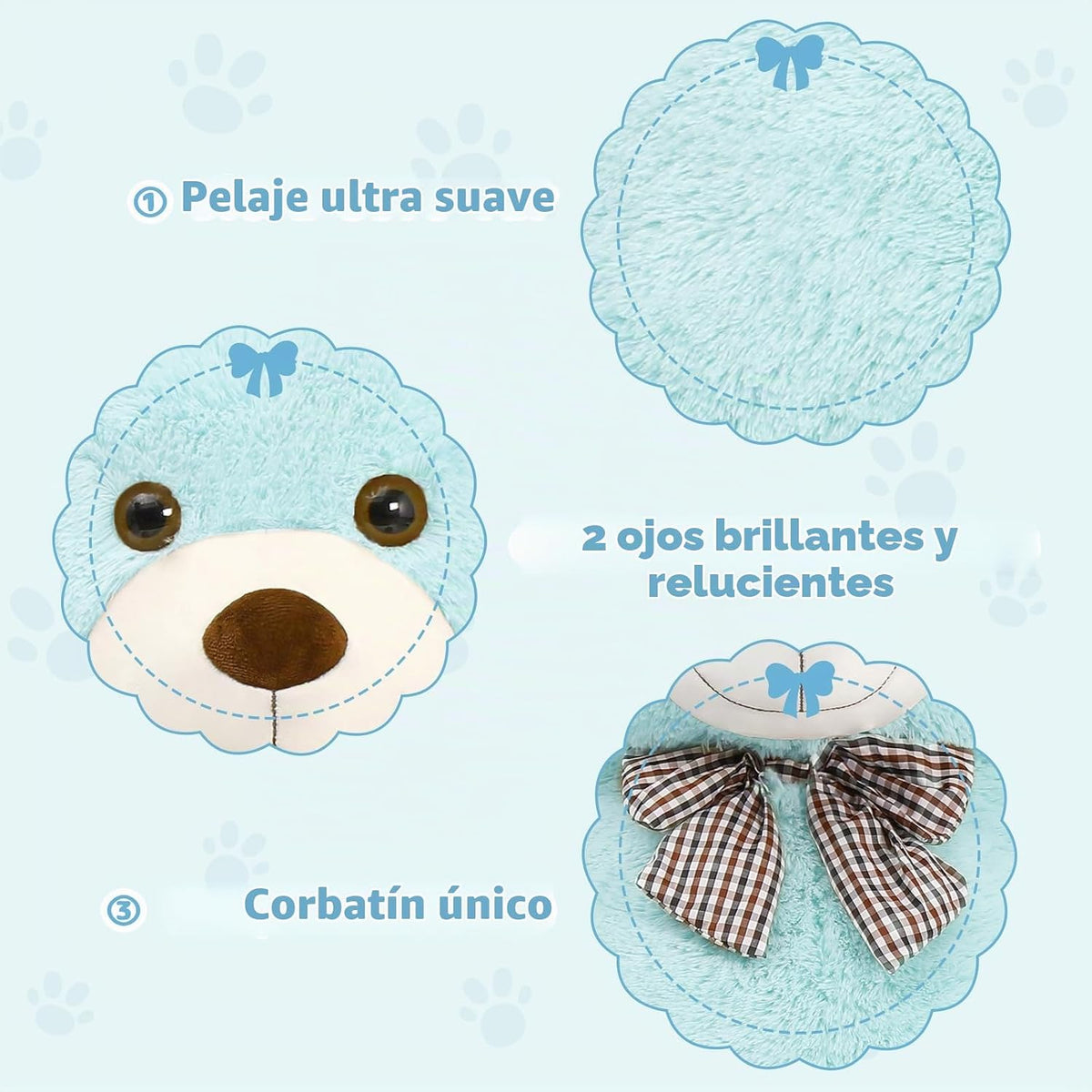 MaoGoLan Oso de peluche gigante de 4 pies, adorable y tierno animal...