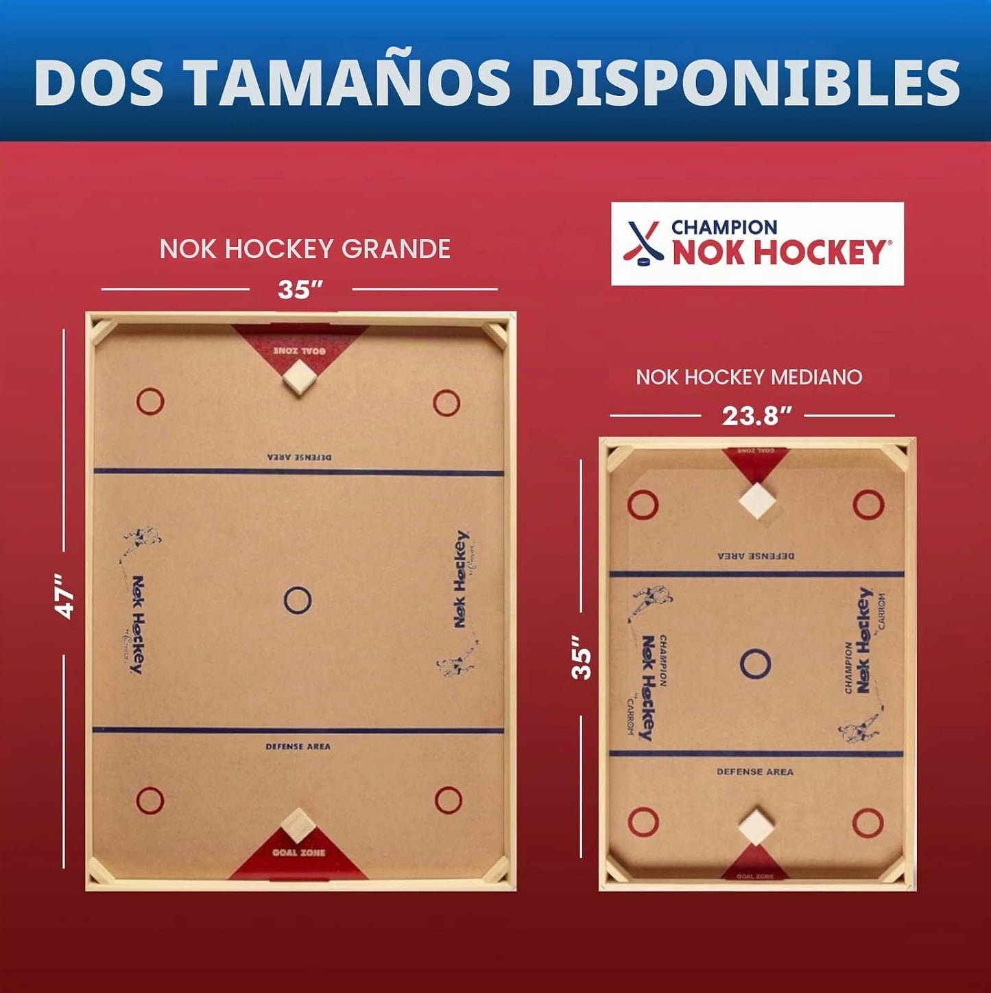Carrom Champion Nok Hockey Game (Tamaño Estándar) \u2014 Juegos de...