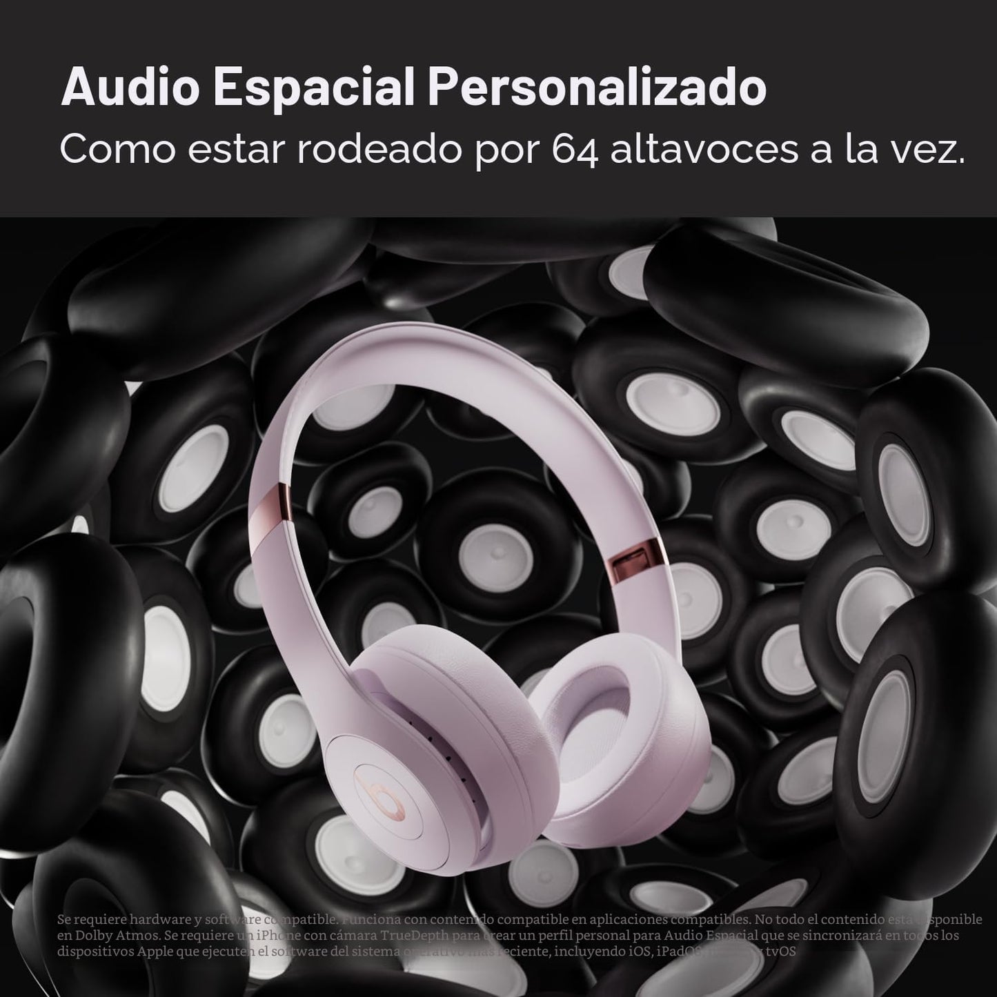 Beats Solo 4 - Auriculares inalámbricos Bluetooth en la oreja, comp...