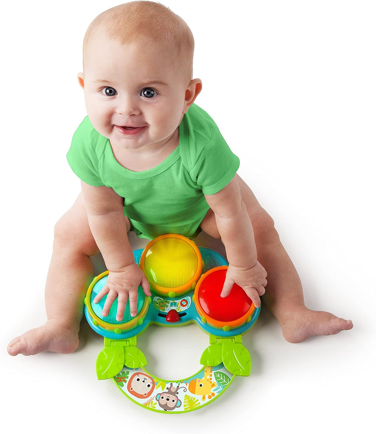Bright Starts Set de Regalo Safari Sounds, Paquete de 2 Juguetes pa...