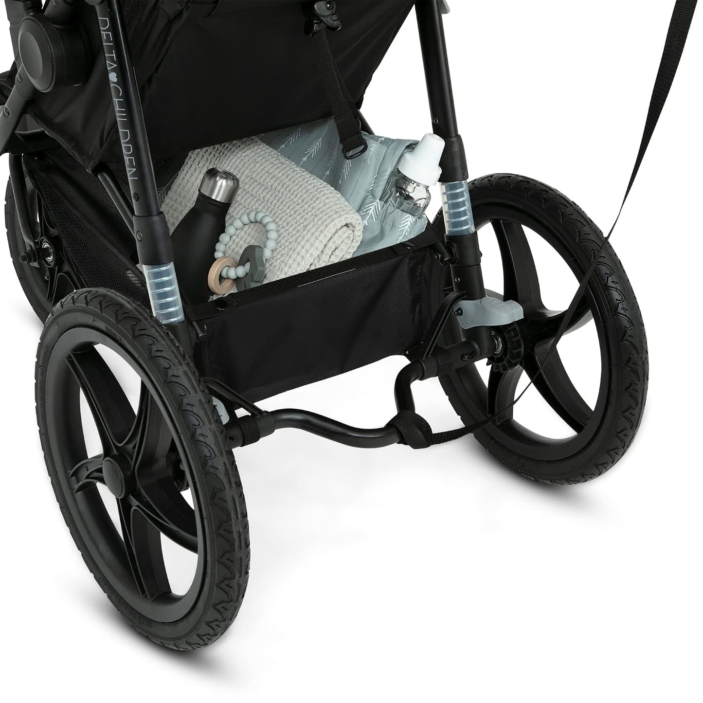 Delta Children Apollo Cochecito para Trotar - Marco con Absorción d...
