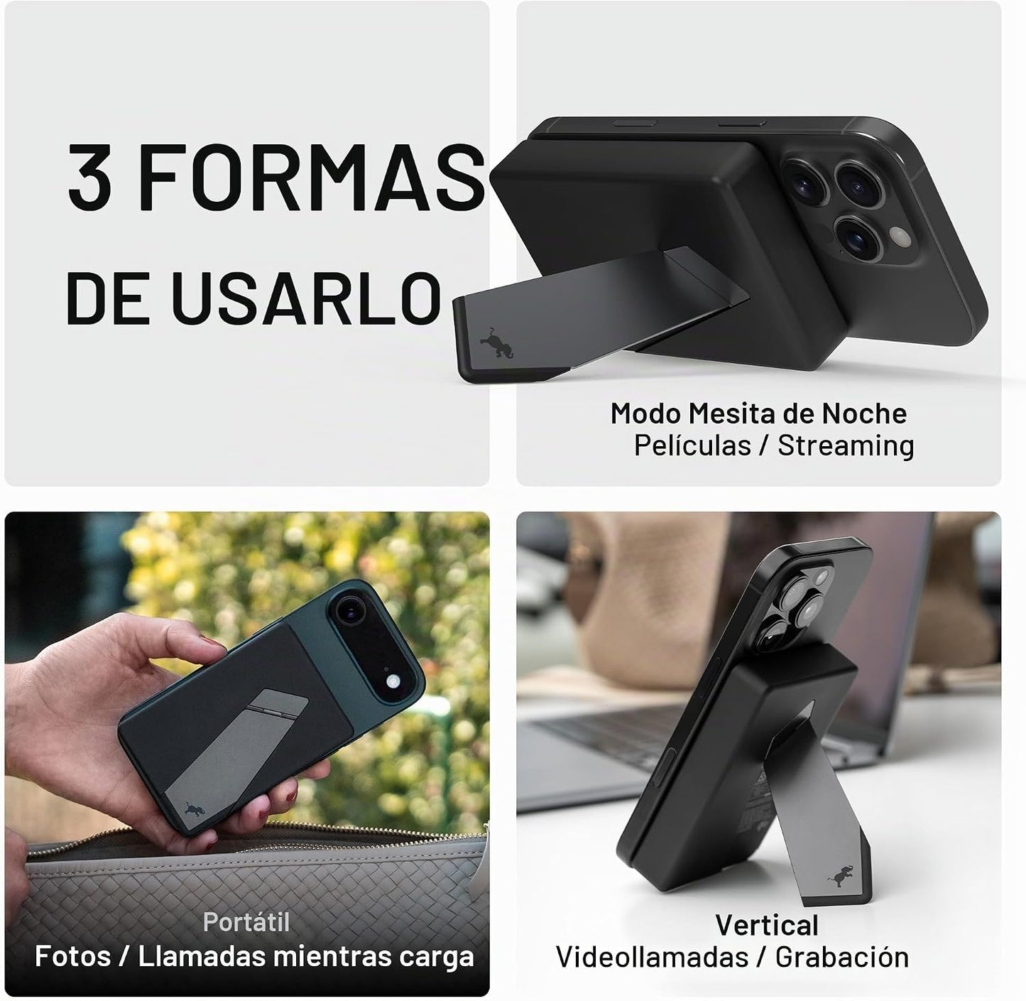 Nimble Champ Cargador portátil inalámbrico \u2013 Cargador de energ...