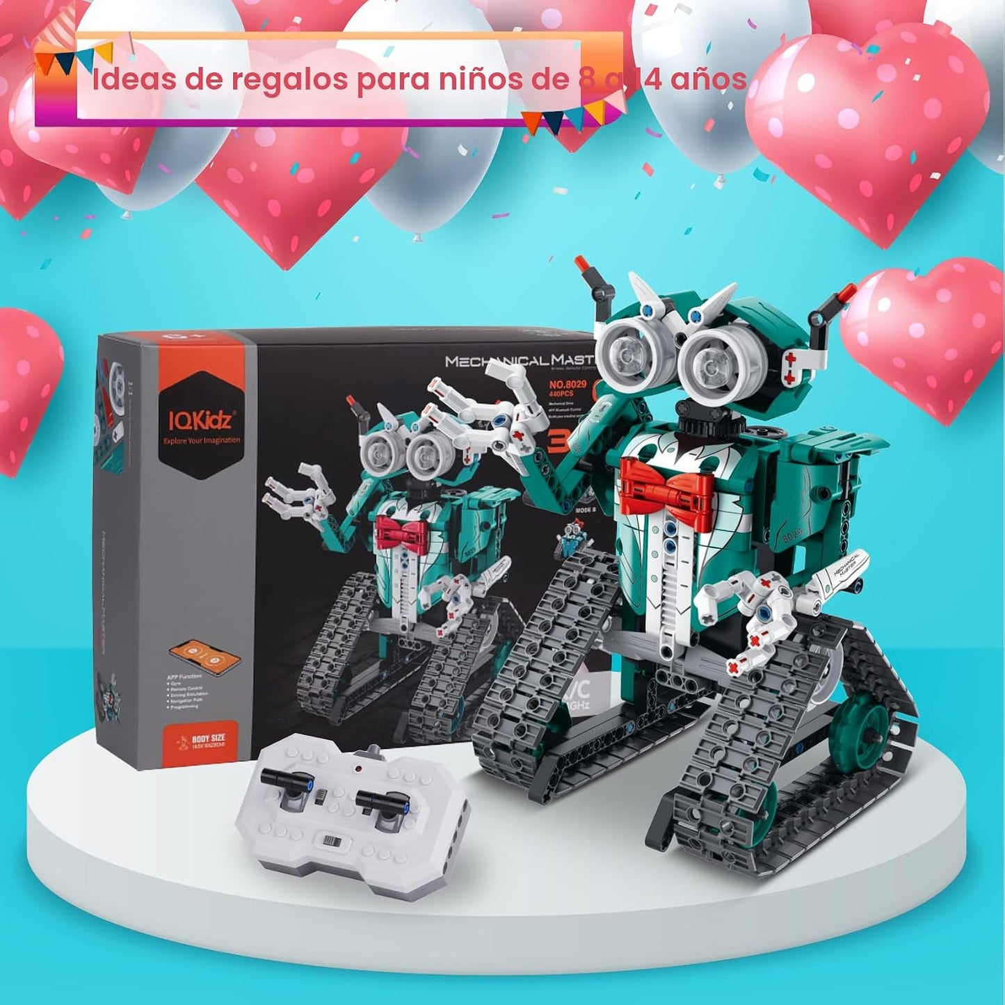 IQKidz APP\/Kits de construcción STEM de control remoto para niños...