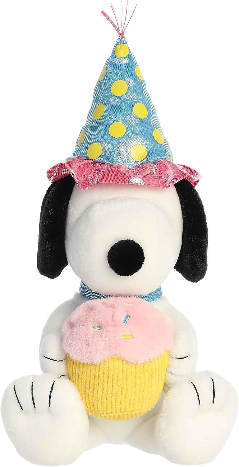 Aurora® Adorable Snoopy™ de Cumpleaños de Peanuts® Animal de Peluch...