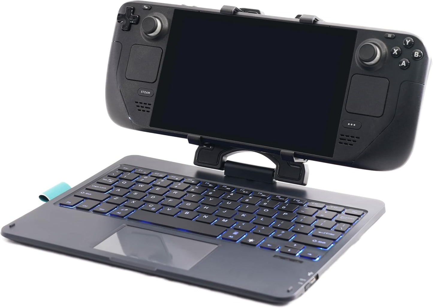 Invensic DeckTop - Teclado para Steam Deck y Ratón Trackpad Bluetoo...
