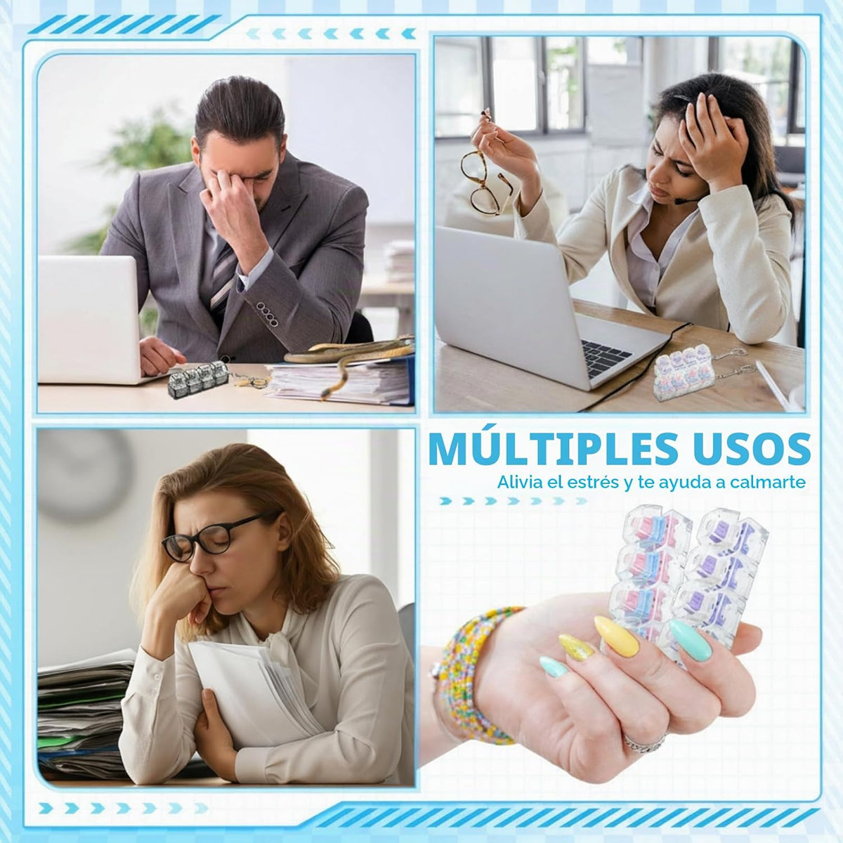 Halloscume 4 piezas Teclado de luz y sonido para adultos, juguete p...