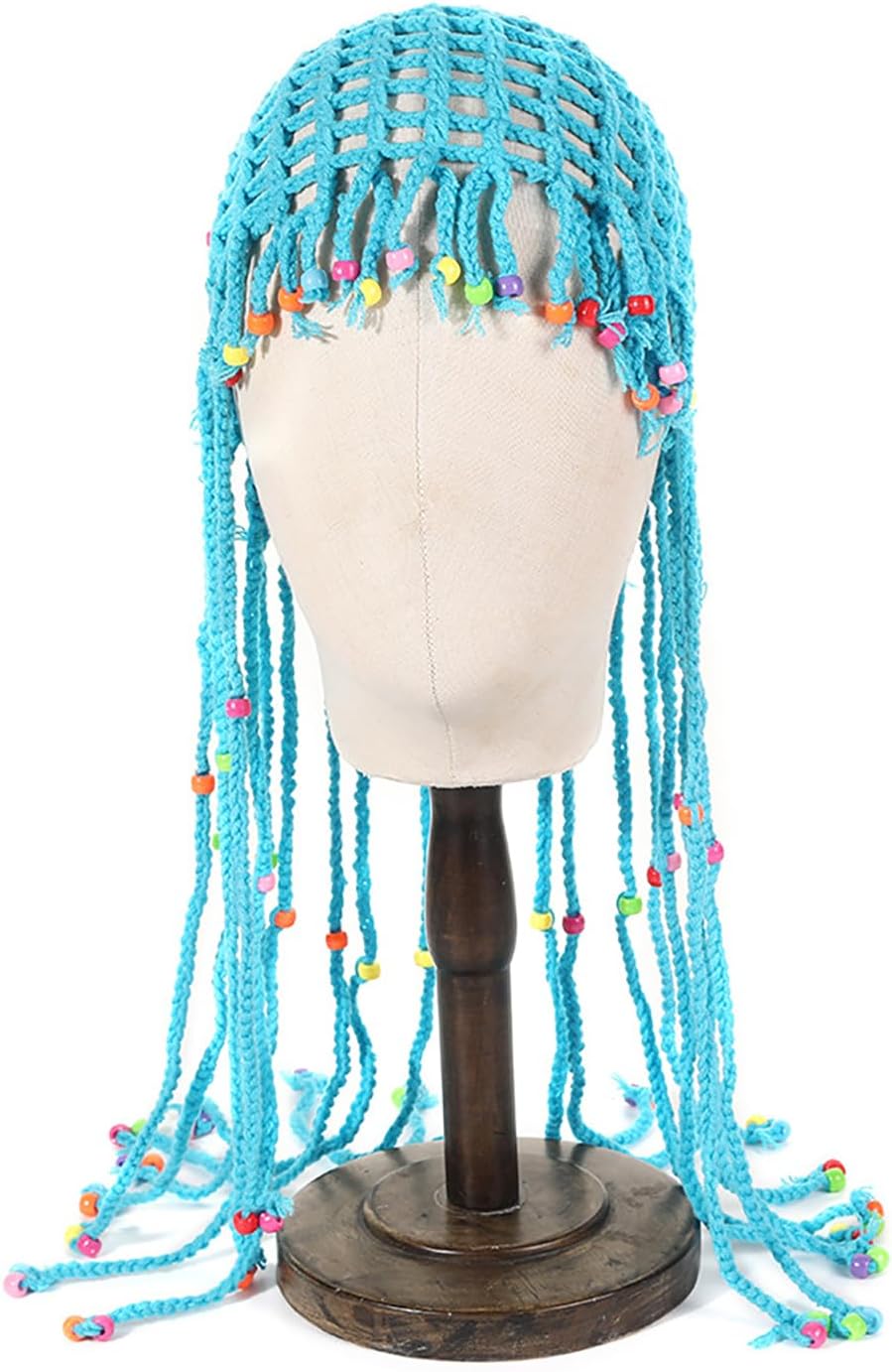 Julpsk Gorro de ganchillo hecho a mano para mujer, para verano, pla...