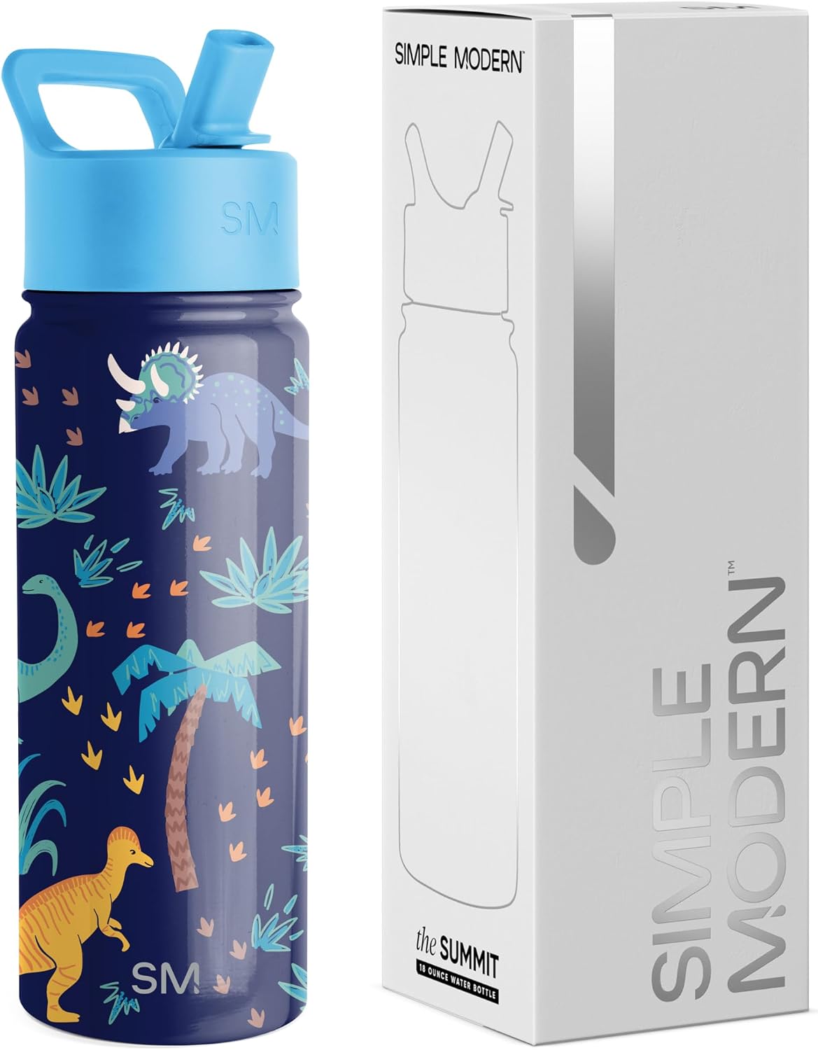 Simple Modern - Botella de agua para niños de la colección Summit c...