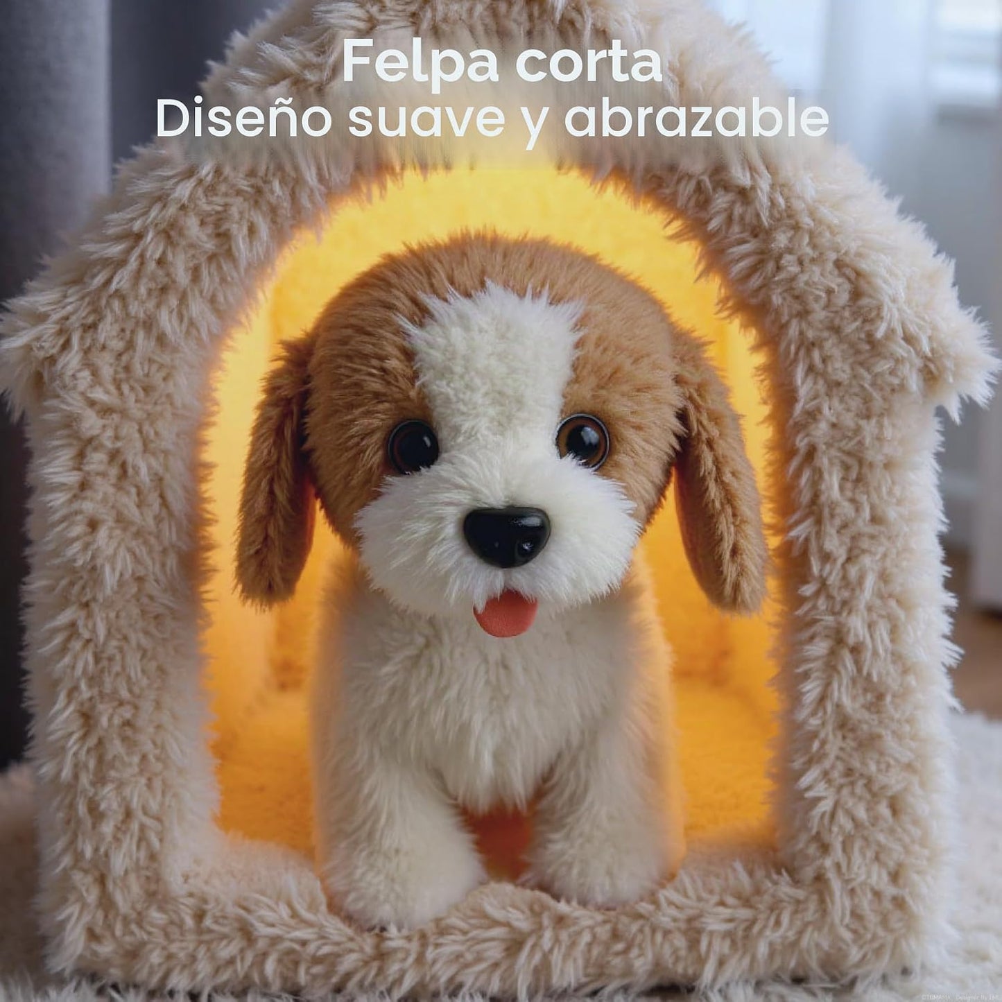 OR OR TU Juguete de perro caminando y ladrando con control remoto y...