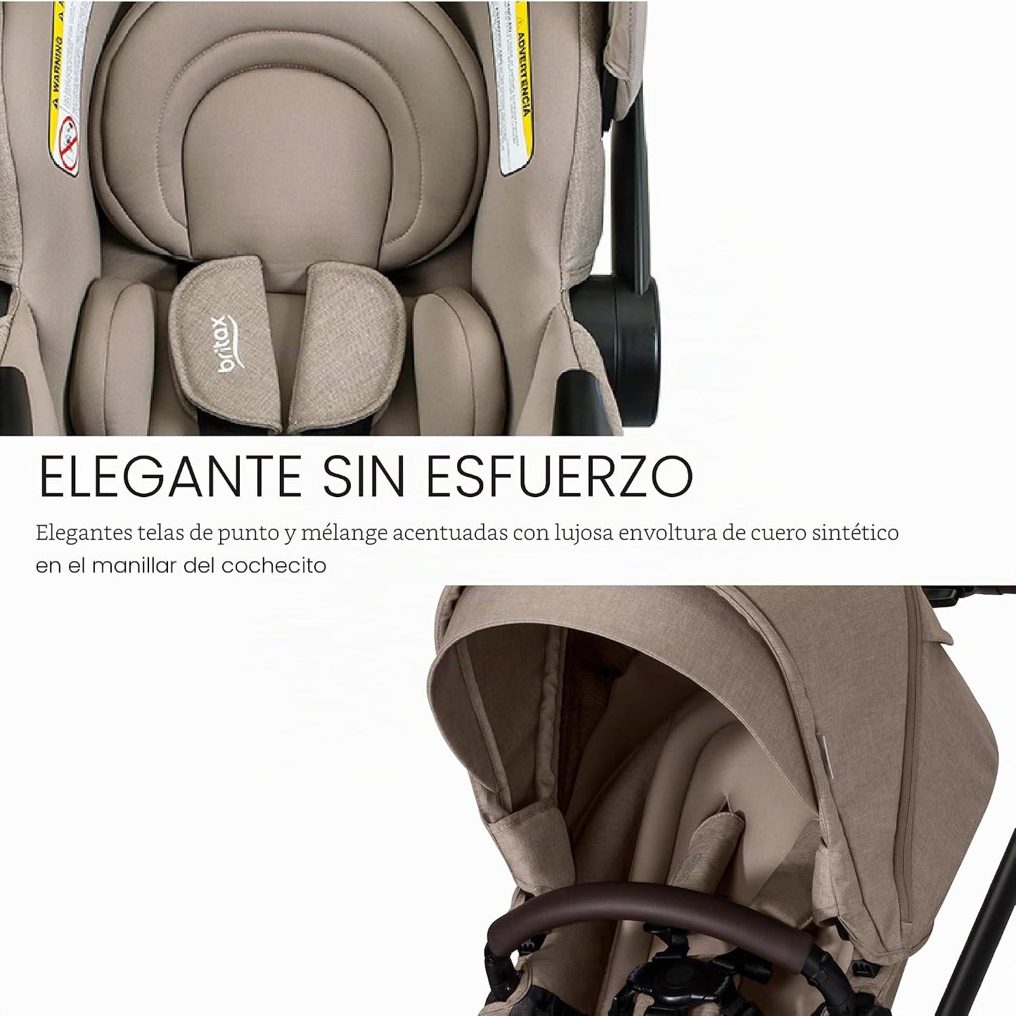 Britax Sistema de viaje Prism de tamaño completo, asiento de coche...