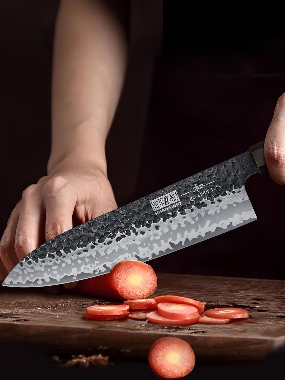 HOSHANHO Cuchillo de chef Gyuto de 8 pulgadas, cuchillo de cocina j...
