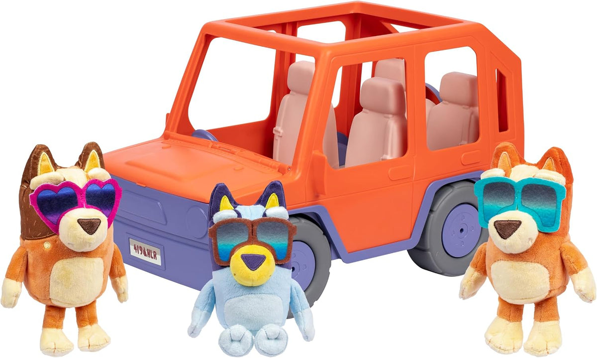Bluey Big Heeler 4WD - Coche de juguete, bingo y chile | Coche de g...