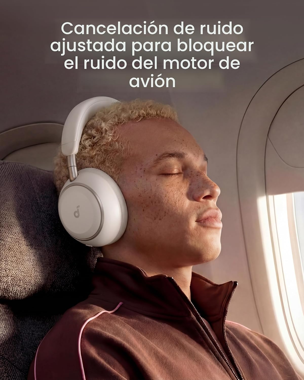 Soundcore Space 2 by Anker, auriculares con cancelación activa de r...