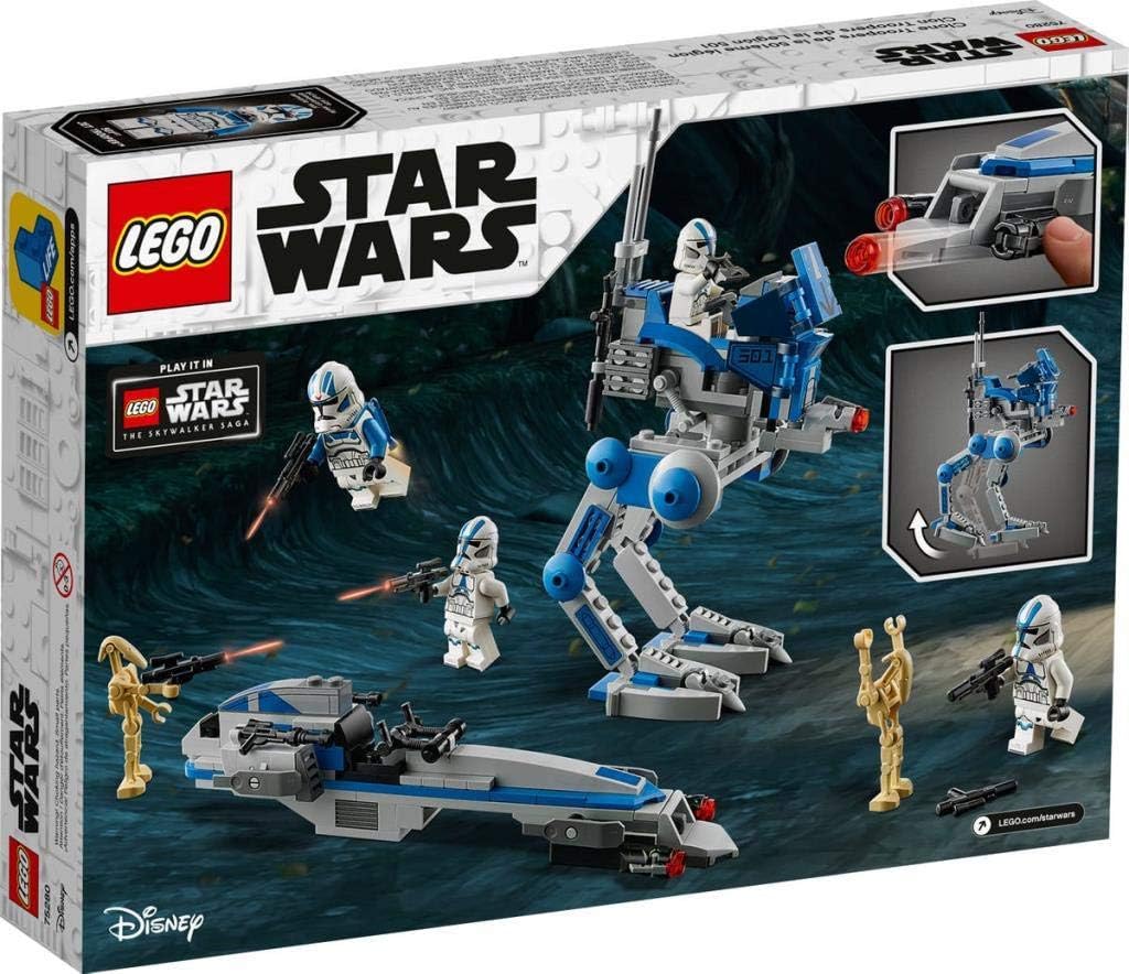 LEGO Star Wars 501st Legion Clone Troopers 75280 Set de Construcció...