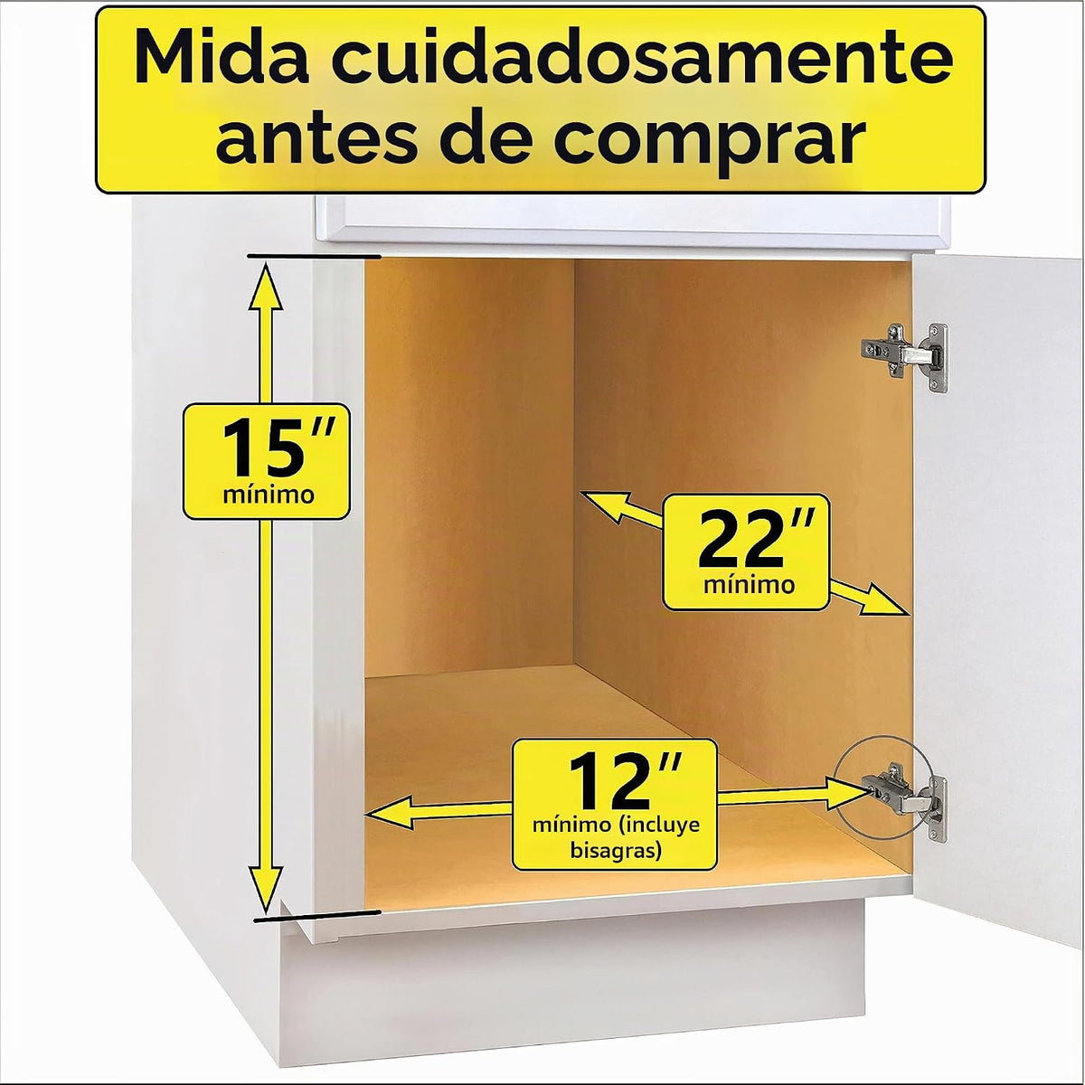 LYNK PROFESSIONAL® Organizador de gabinete de cocina extraíble para...
