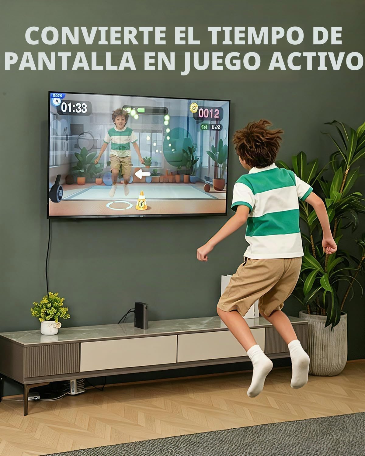 MetFut Consola de juegos AR Motion para niños y adultos: sistema de...