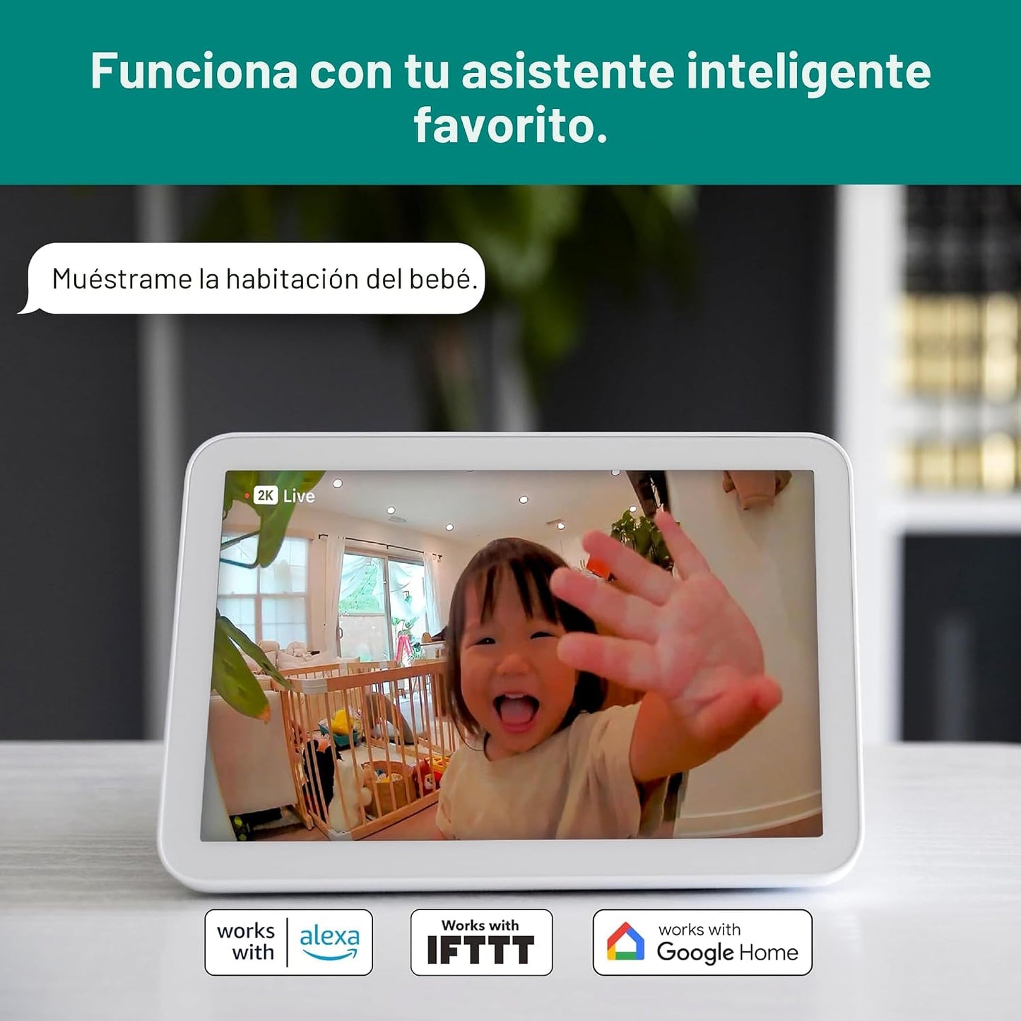 Arlo Essential Security Camera 2K (3ª generación, versión 2025) - C...