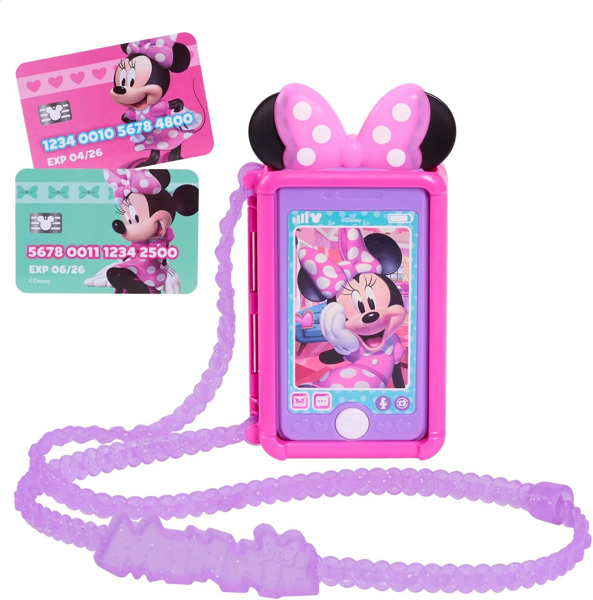 Just Play - Juego de teléfono celular Disney Junior Minnie Mouse Ch...