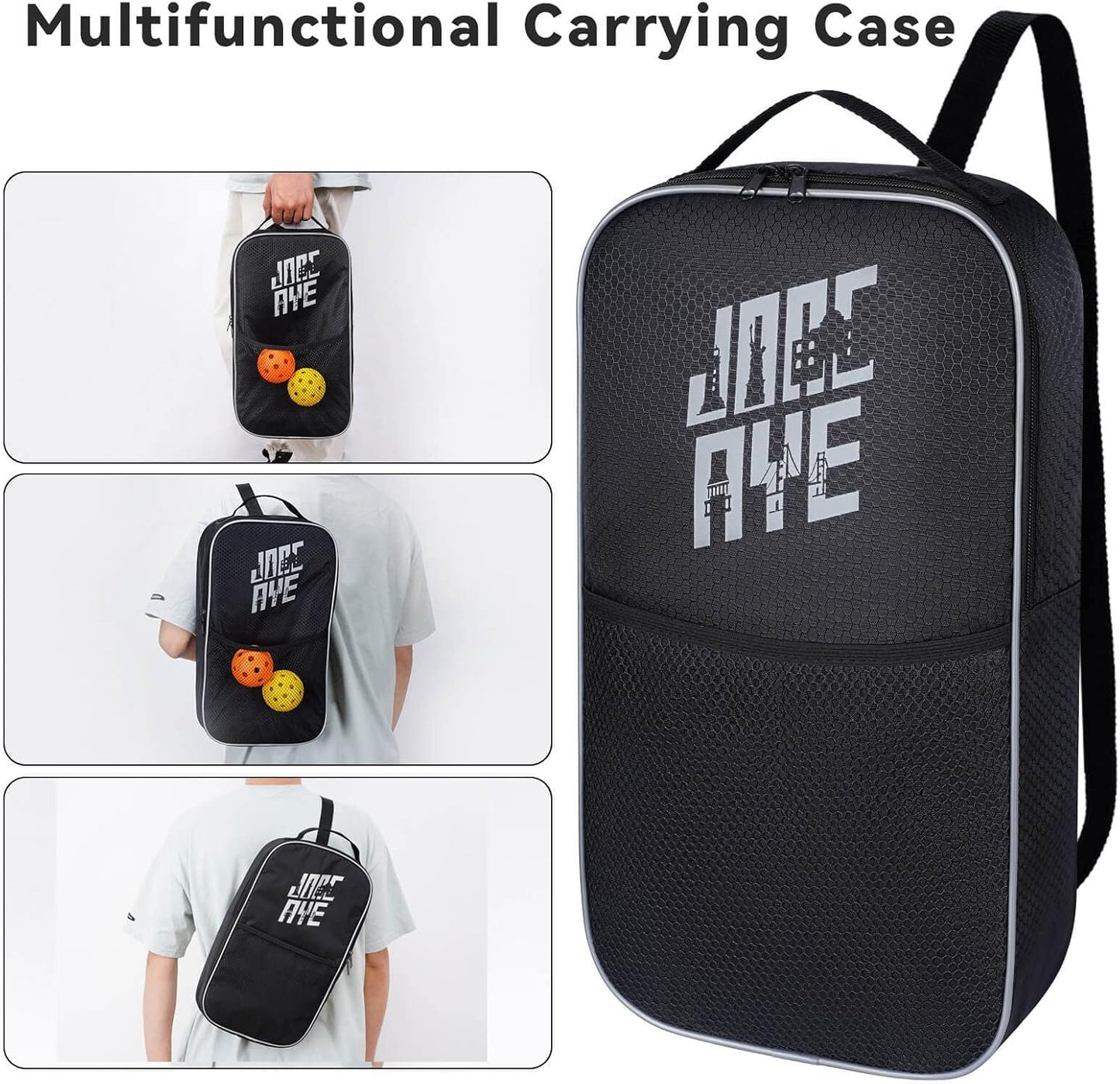 JoncAye Pickleball Paddles Juego de 4 o 2, raquetas de fibra de vid...