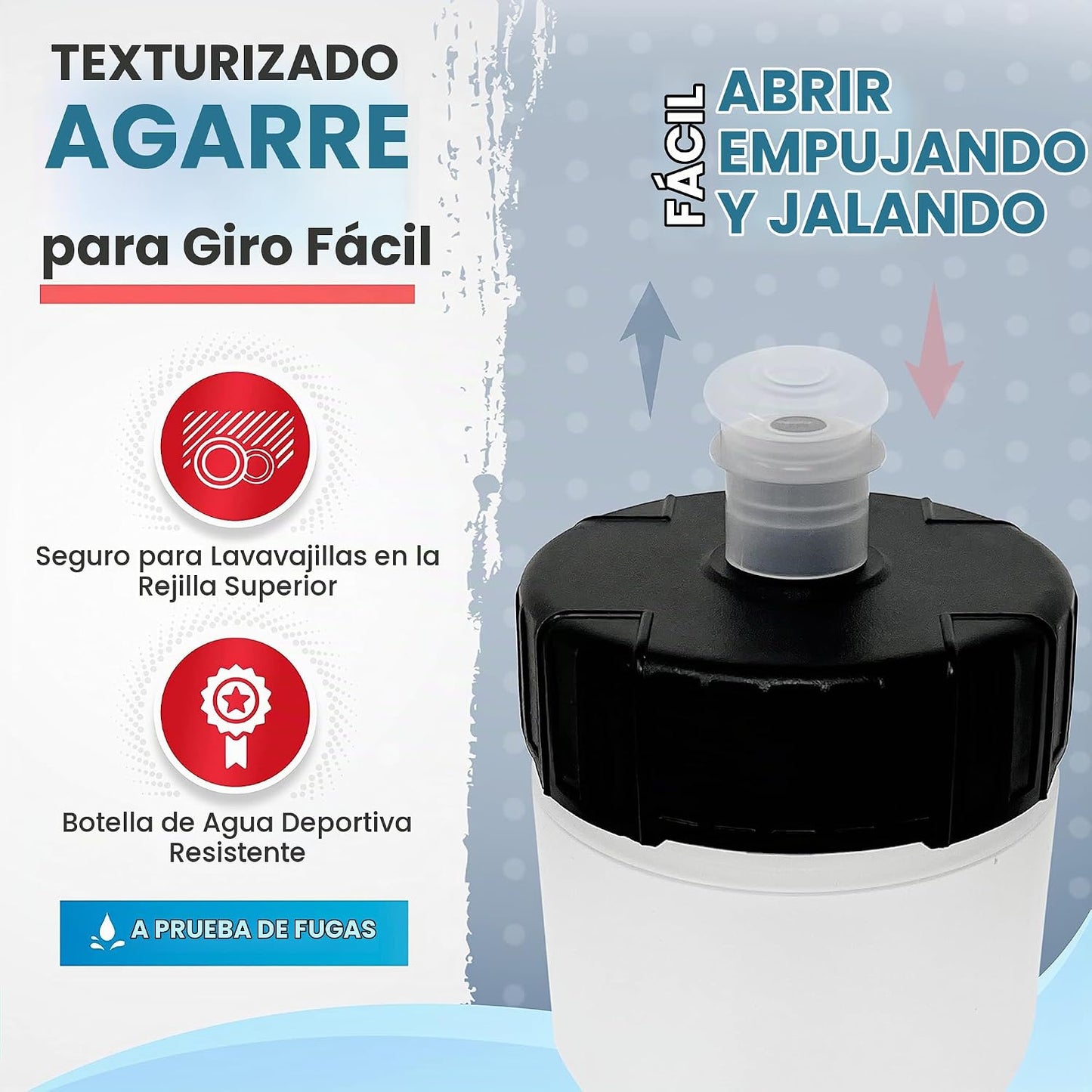 50 Strong Paquete de 24 botellas de agua a granel \u2013 Botellas d...