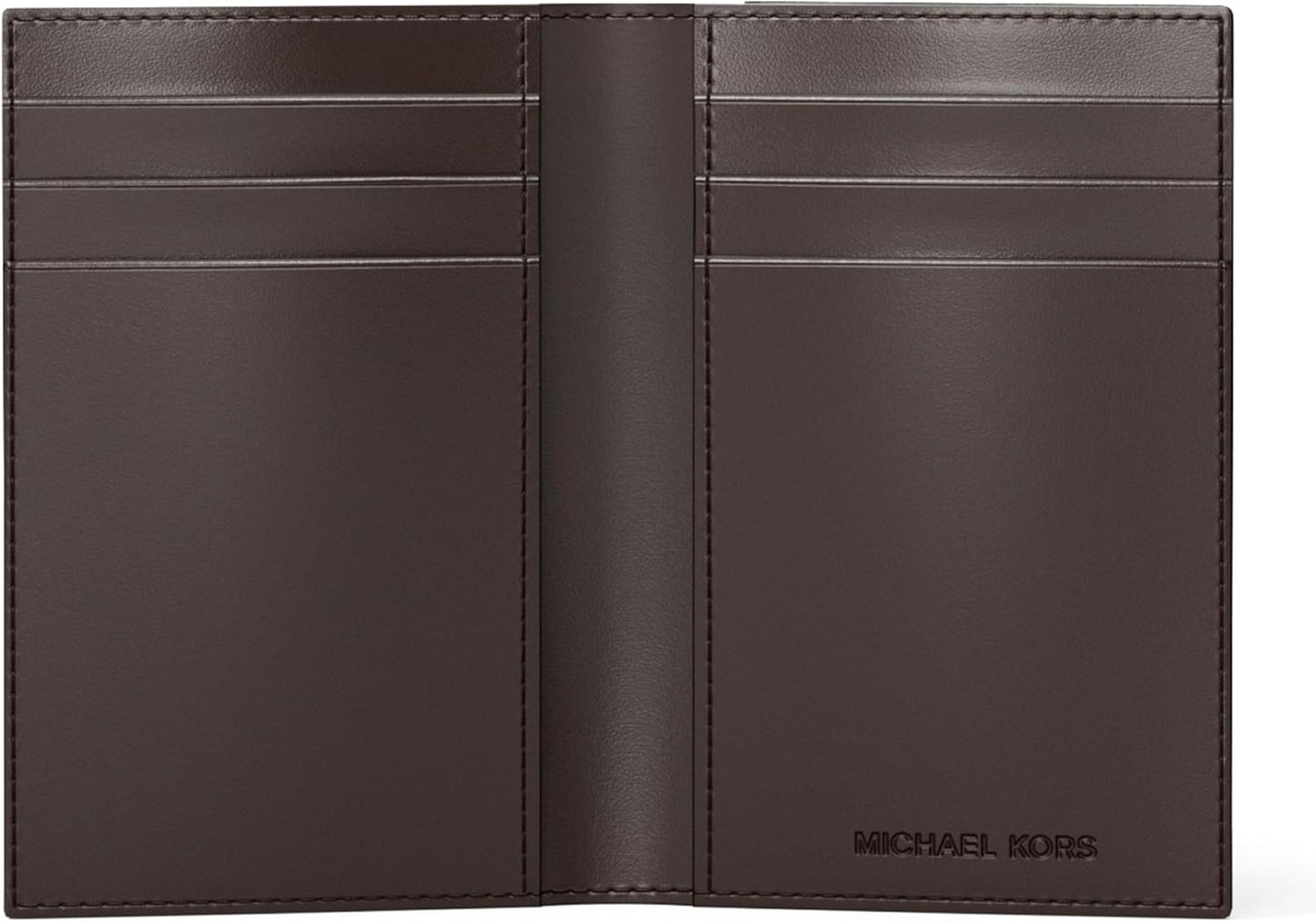 Michael Kors Tarjetero plegable Mason para hombre, herrajes platead...