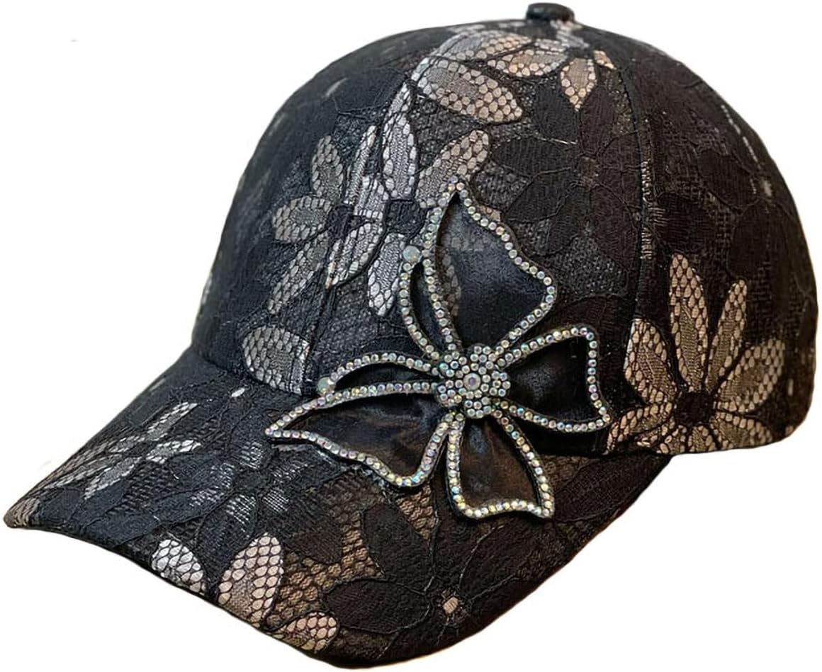 Bling Bling - Gorra de béisbol con diseño de mariposa para mujer, d...