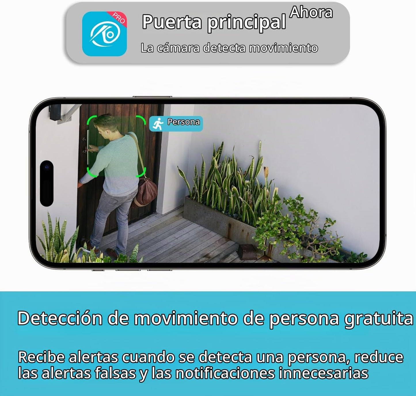 Rraycom Paquete de 2 cámaras de seguridad inalámbricas para exterio...