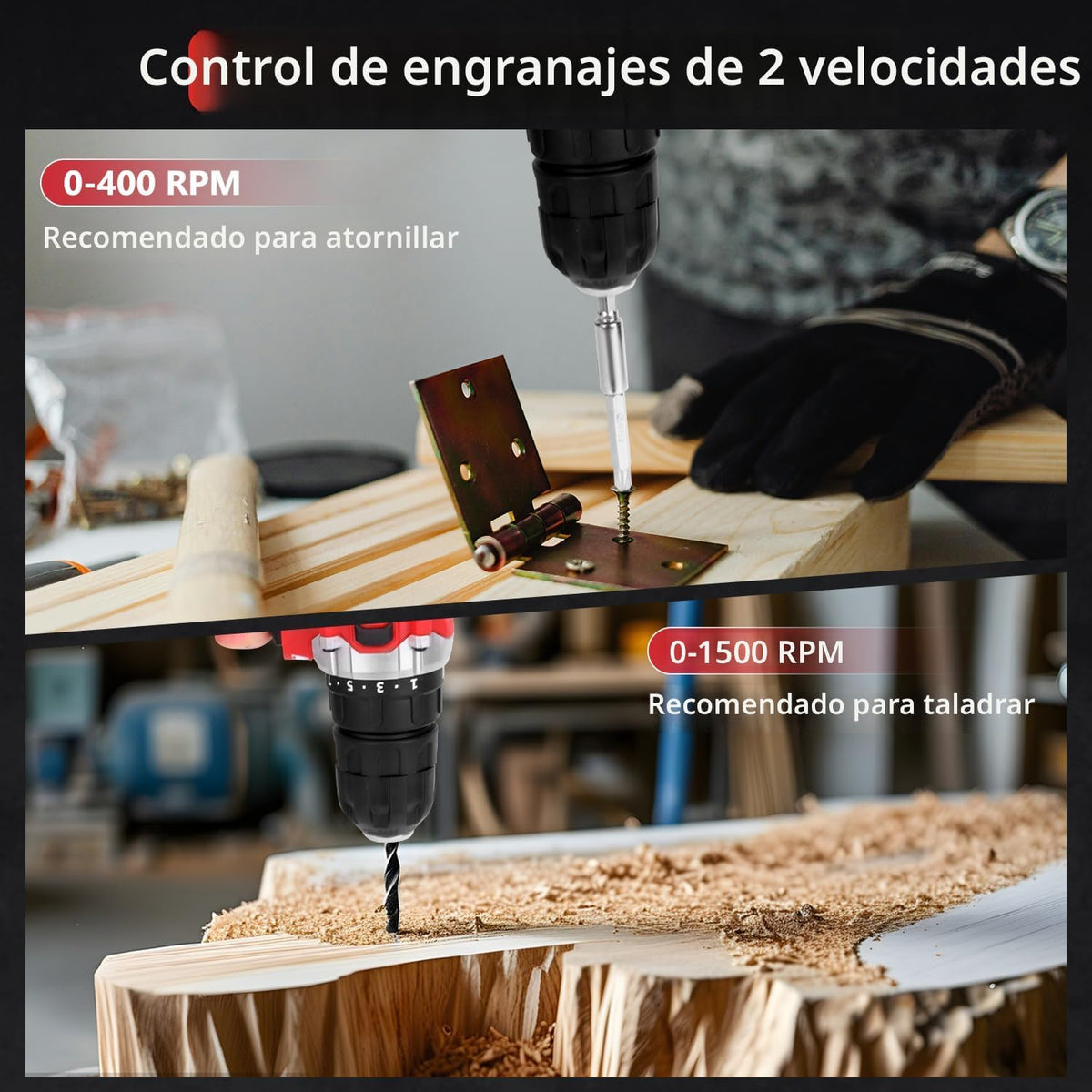 KingTool Juego de herramientas de 276 piezas con taladro eléctrico...