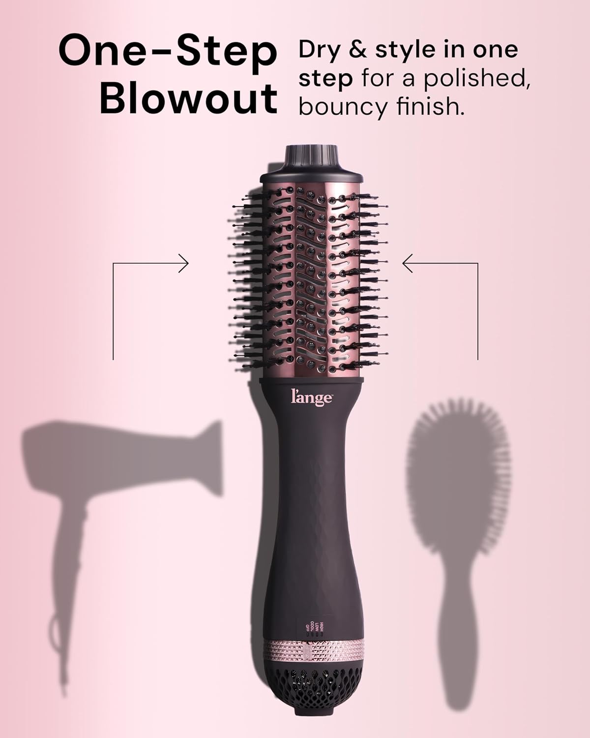 L'ANGE HAIR - Cepillo secadora de aire caliente Le Volume 2 en...