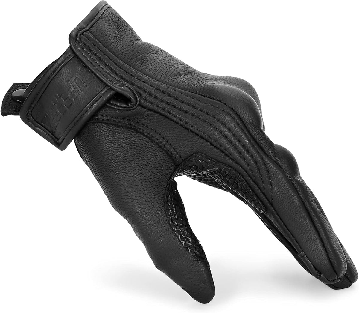 Guantes completos de motocicleta para mujer, con nudillos reforzado...