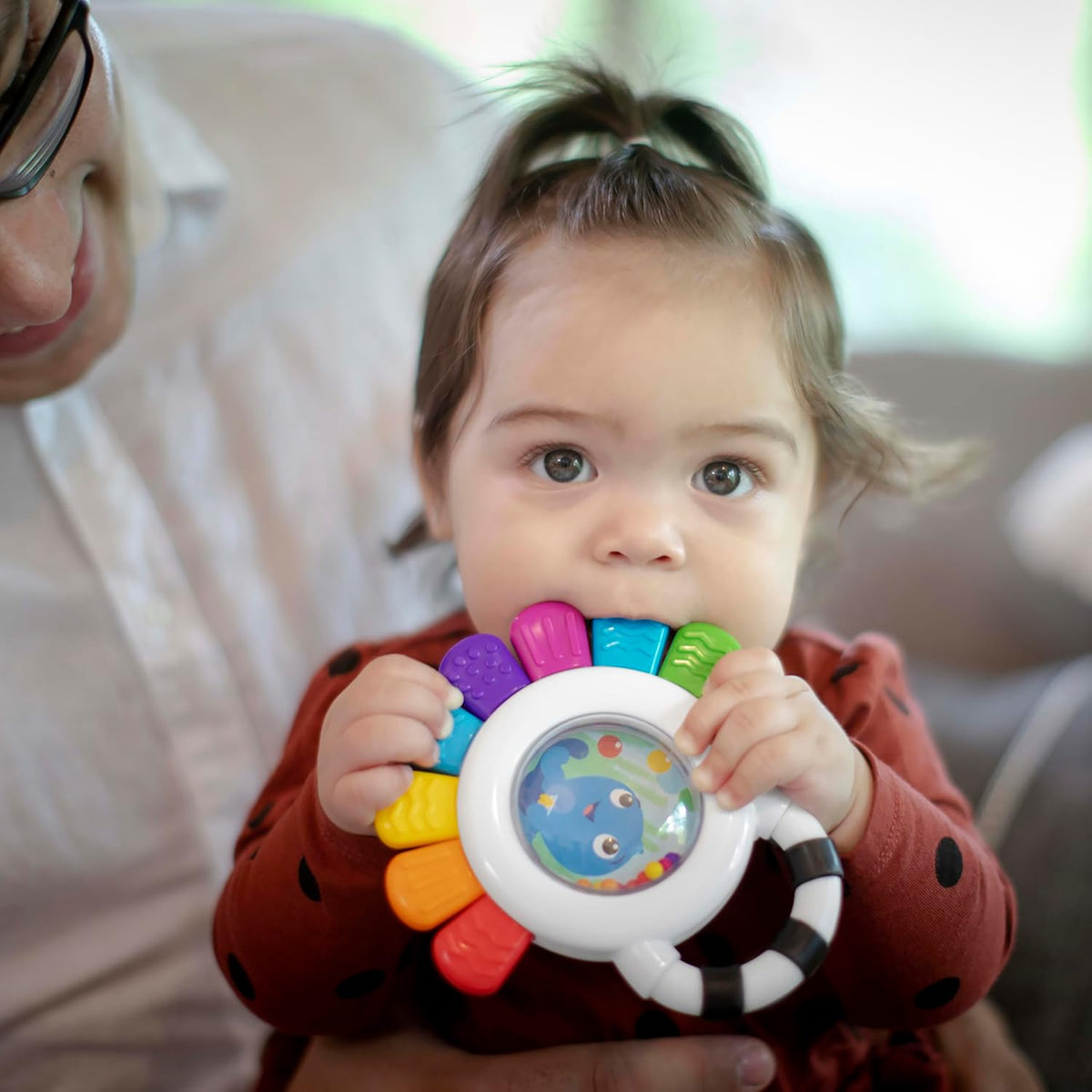 Baby Einstein Outstanding Opus The Octopus - Sonajero sensorial y m...