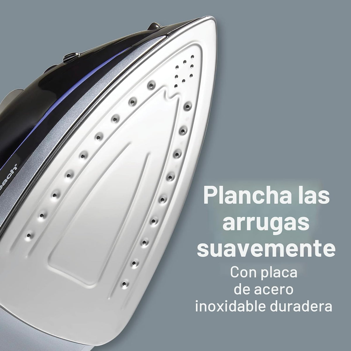 Hamilton Beach Plancha de vapor para ropa con opciones de vapor ver...