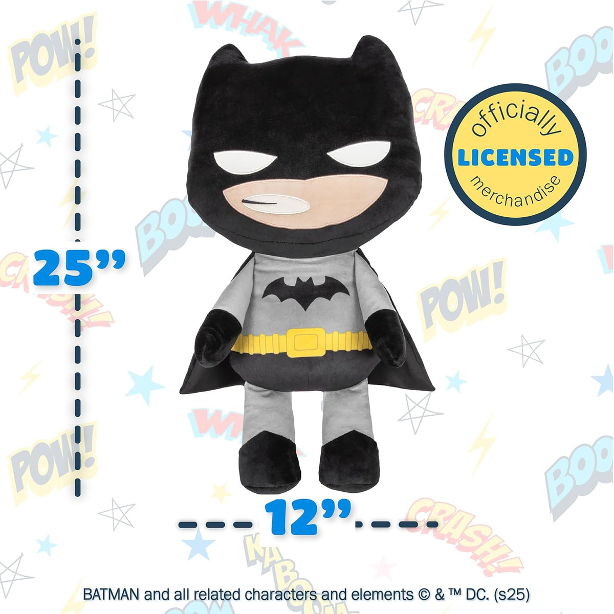 Kids Preferred DC Batman - Peluche de frijoles en el cuerpo y pies...