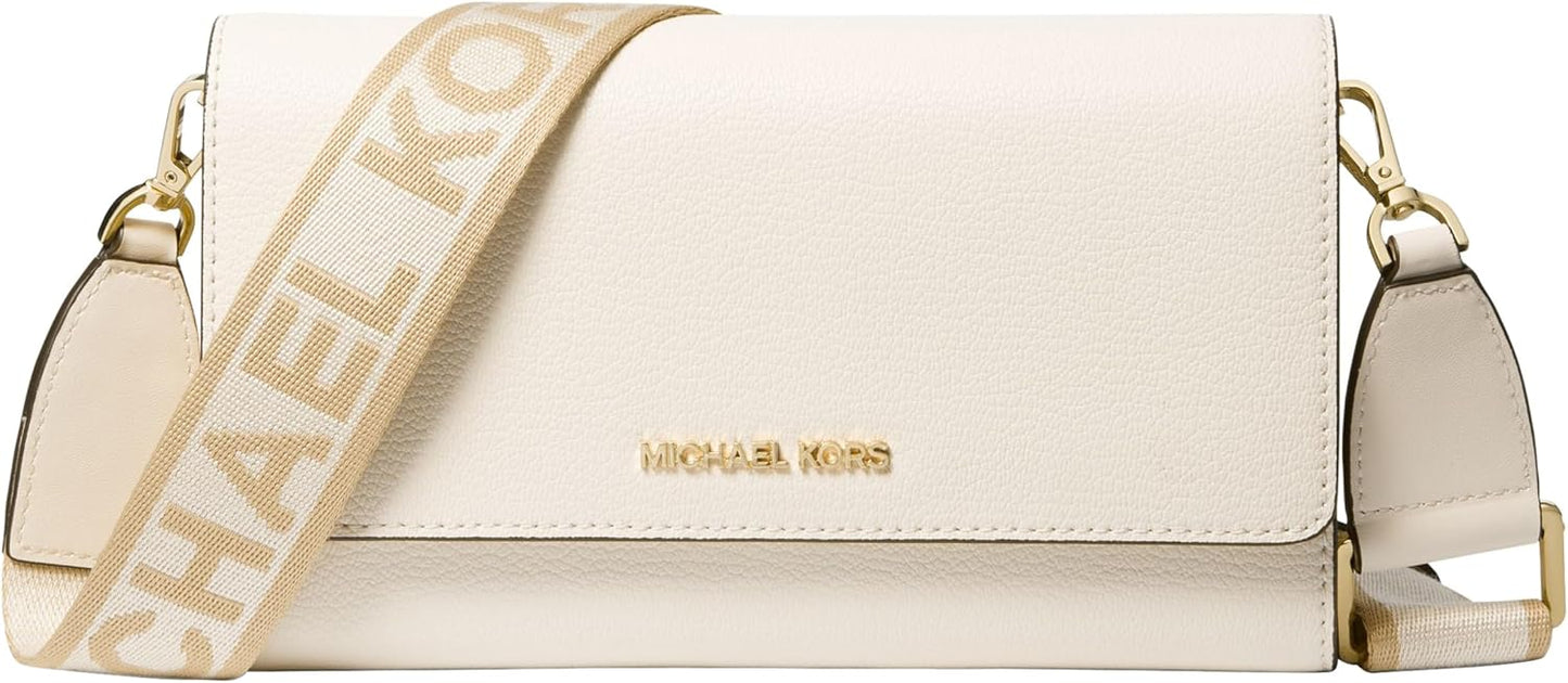 Michael Kors Bolso cruzado tipo cartera grande Jet Set para mujer