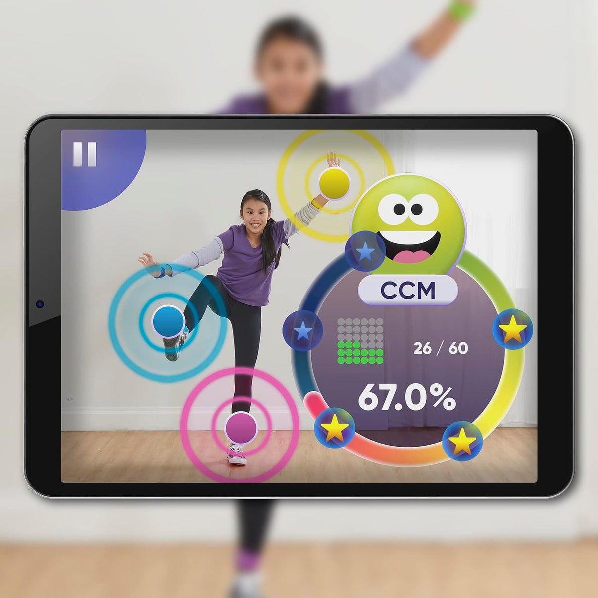 Juego Twister Air | Juego de aplicación AR con bandas para muñecas...
