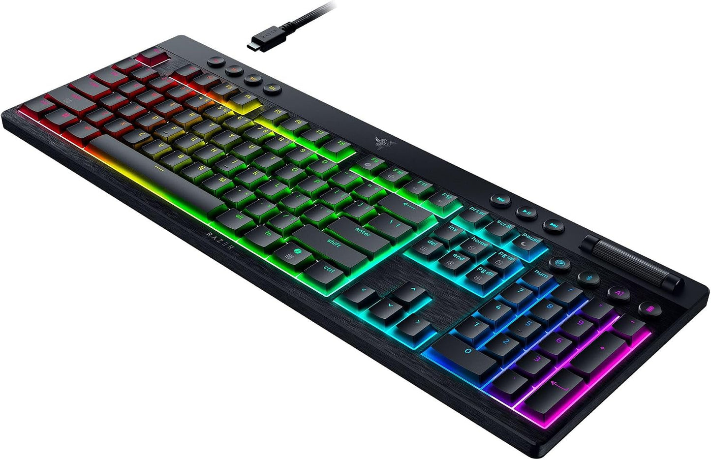 Razer BlackWidow V4 Teclado inalámbrico para juegos de perfil bajo...