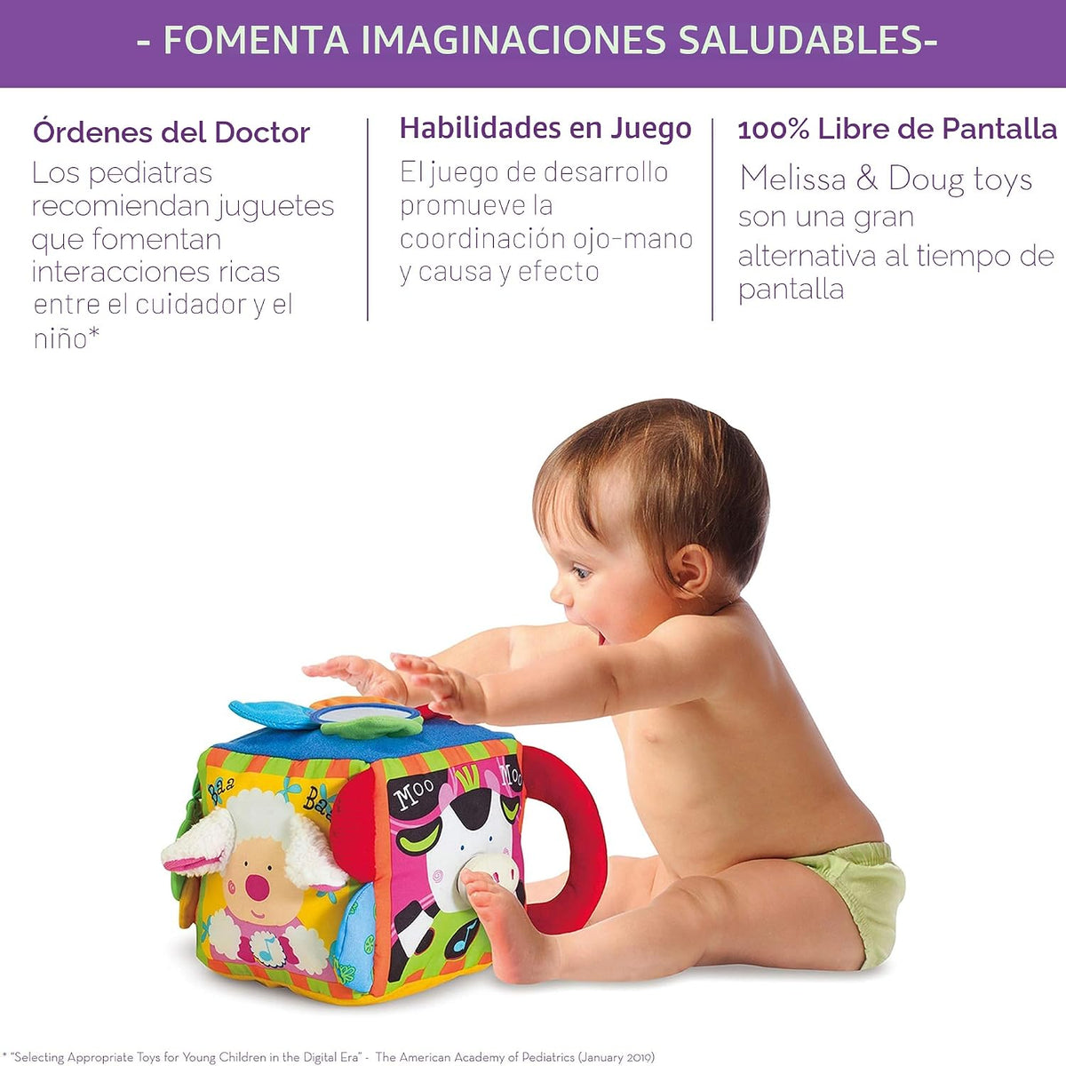 Melissa &amp; Doug K's Kids, juguete educativo musical de granj...