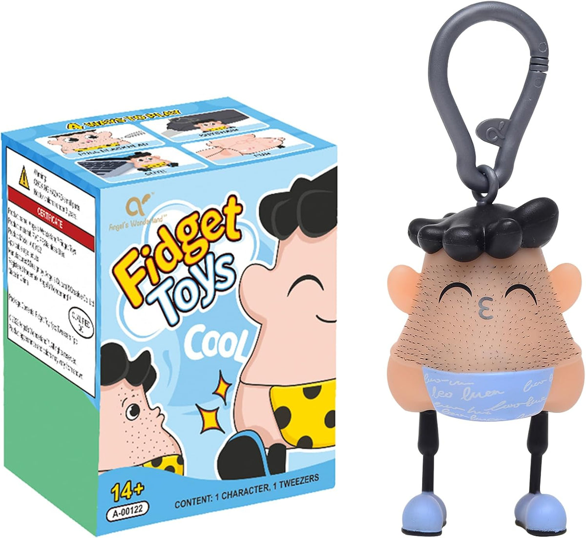 Juguetes antiestrés para recoger la piel, morder uñas y tirar del c...