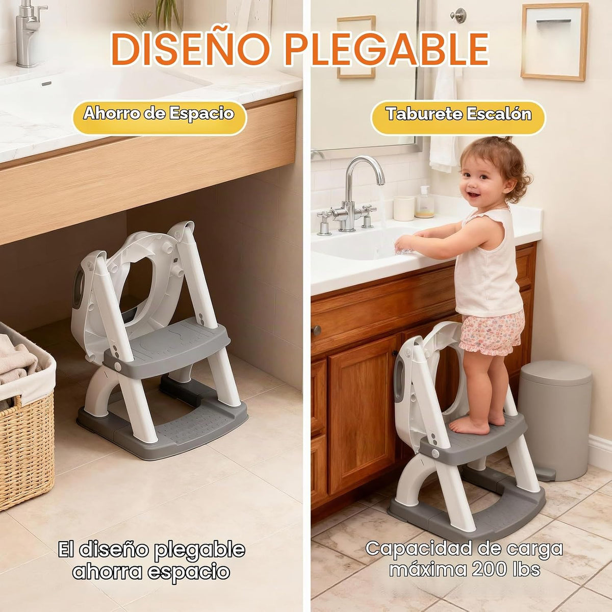 Inodoro de entrenamiento para ir al baño para niños pequeños, asien...