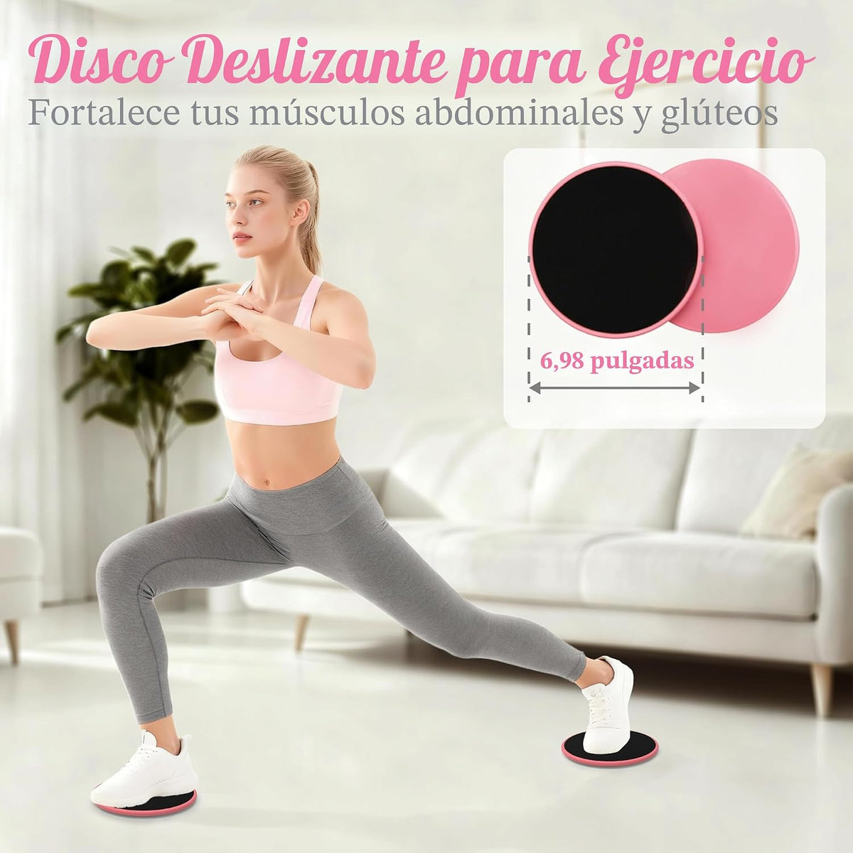 Kit de Pilates LarFaFa para Entrenamientos en Casa, Juego de Anillo...