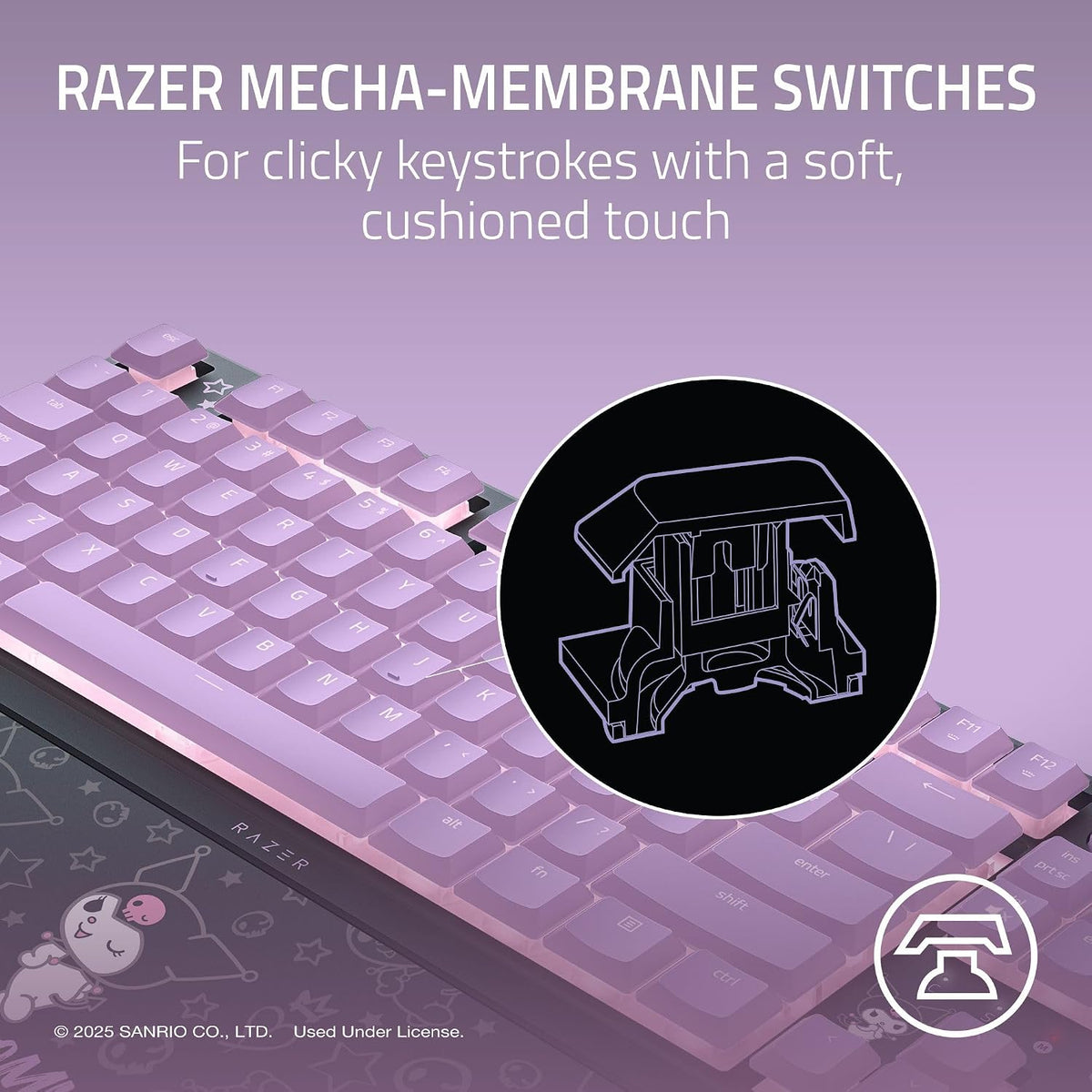 Razer Ornata V3 TKL Teclado para juegos, teclas de perfil bajo, edi...