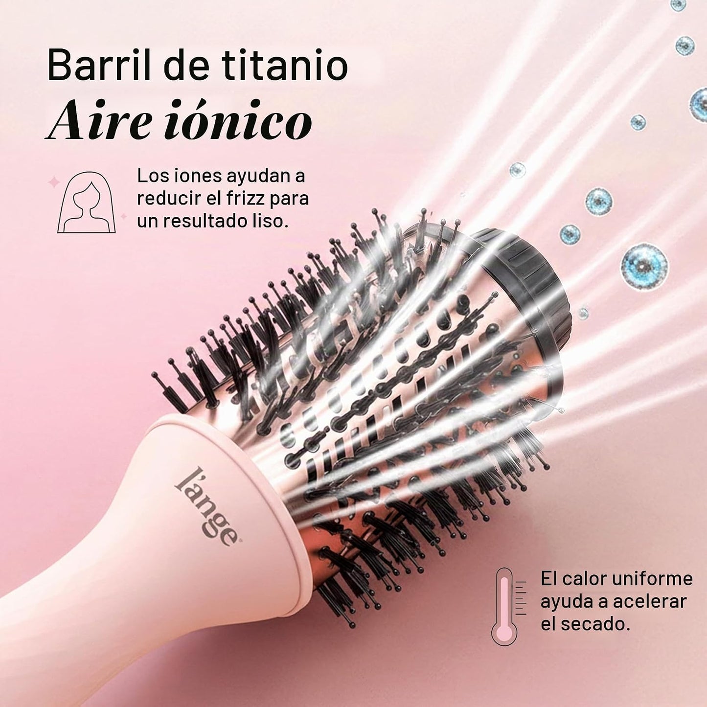 L'ANGE HAIR - Cepillo secadora de aire caliente Le Volume 2 en...