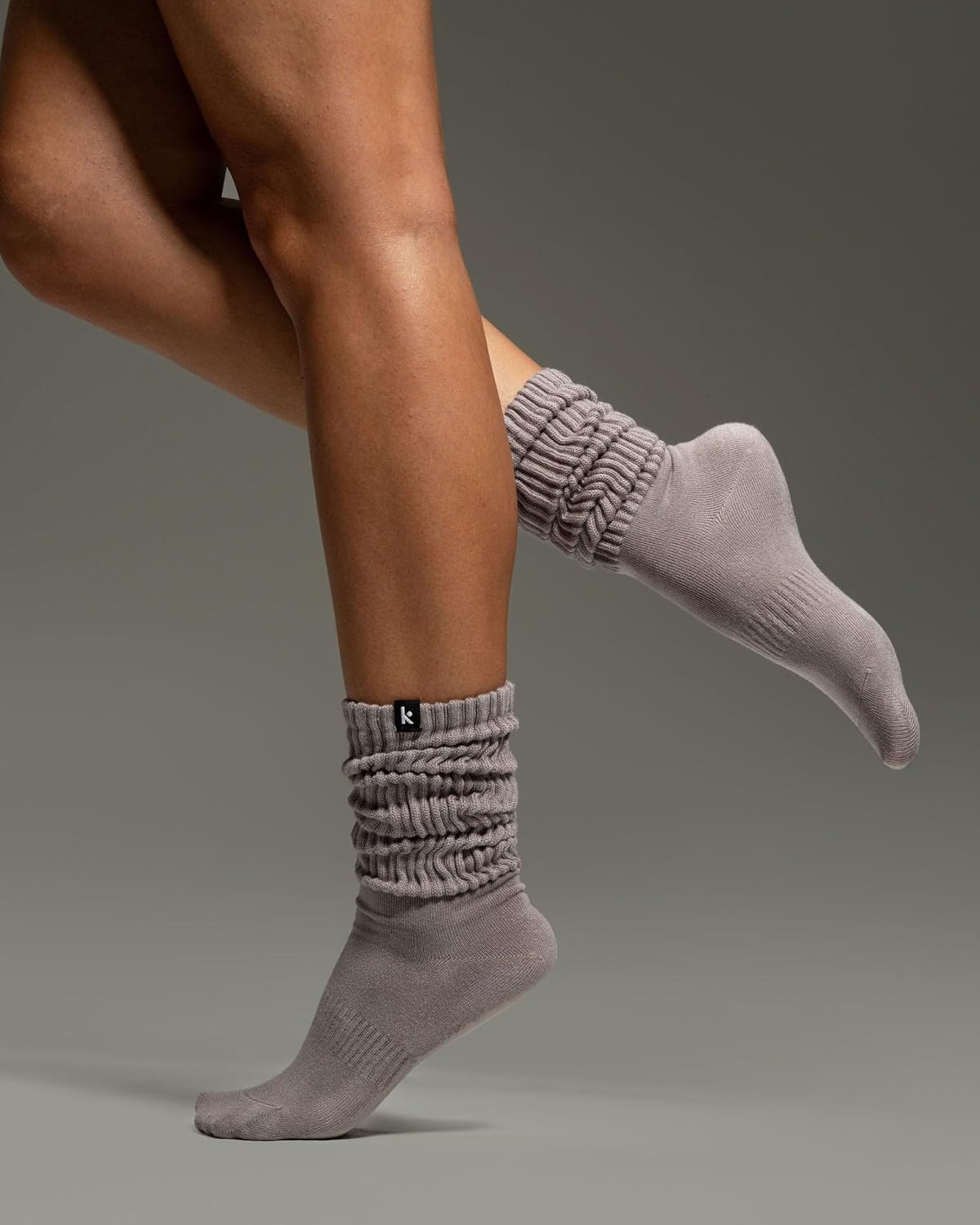Kamo Fitness Calcetines de bota para mujer, largos y acogedores, 3...
